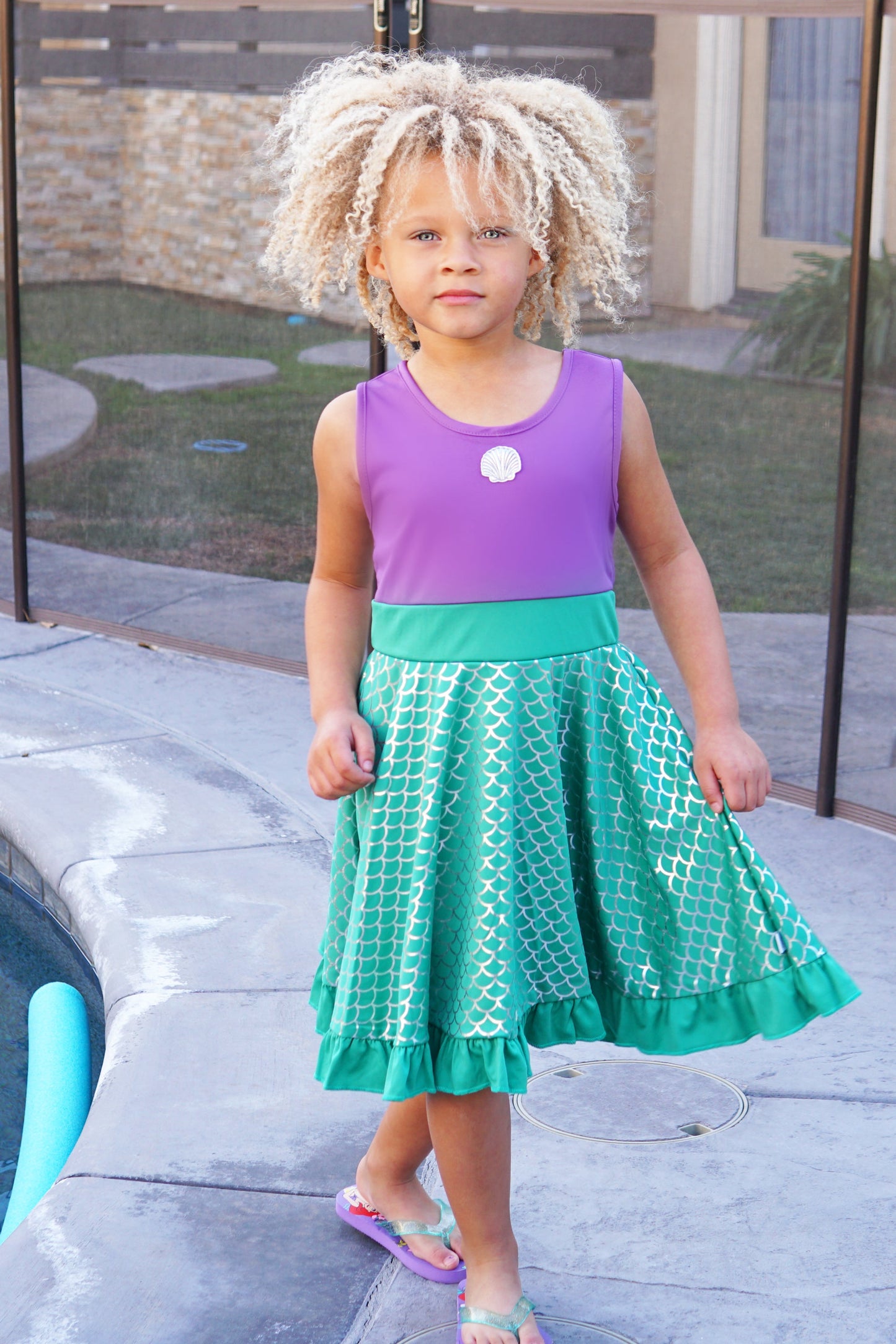 Mermaid Twirl Dress