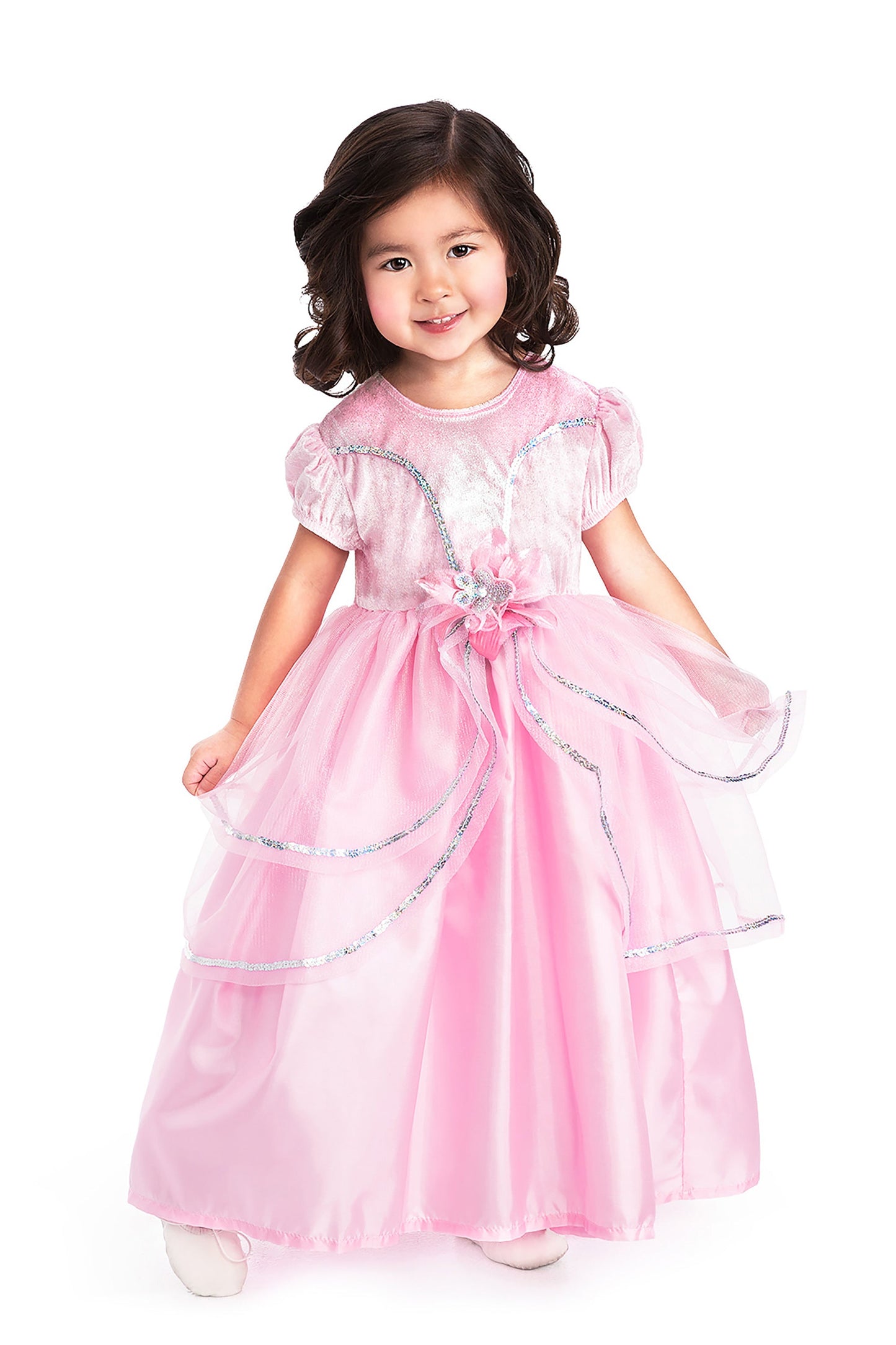 Robe de princesse rose royale