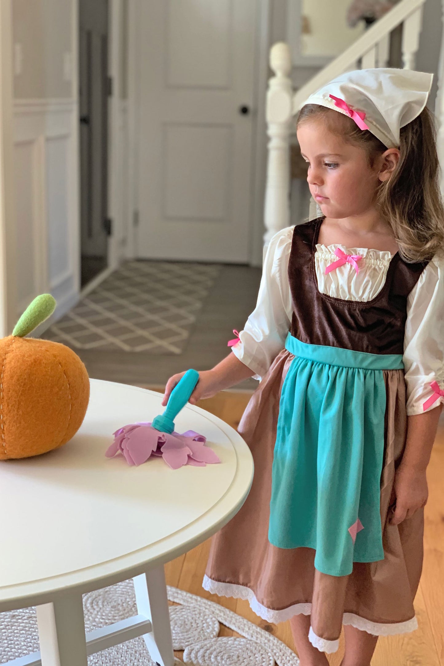 Robe de jour Cendrillon avec foulard