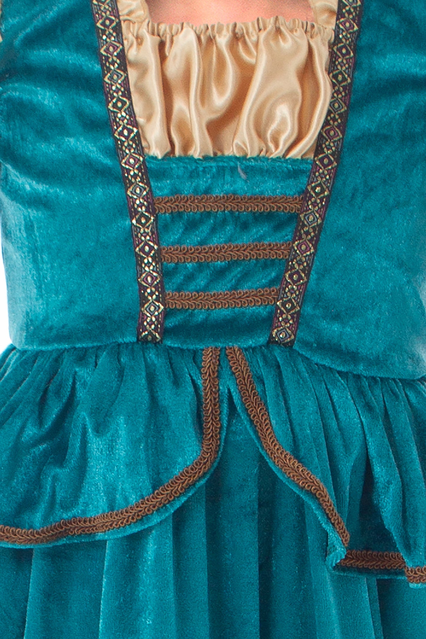 Habillage de princesse médiévale