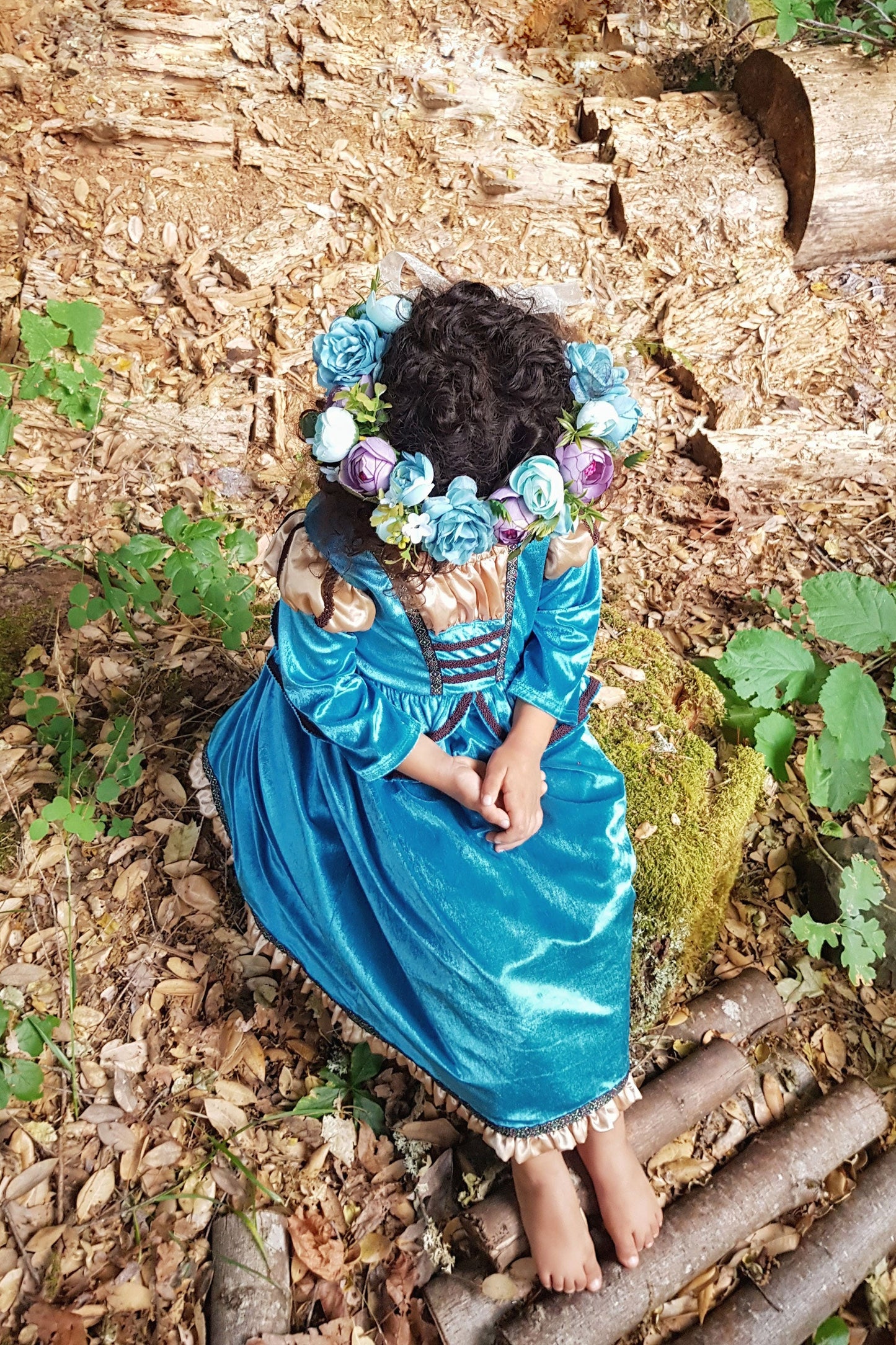 Habillage de princesse médiévale