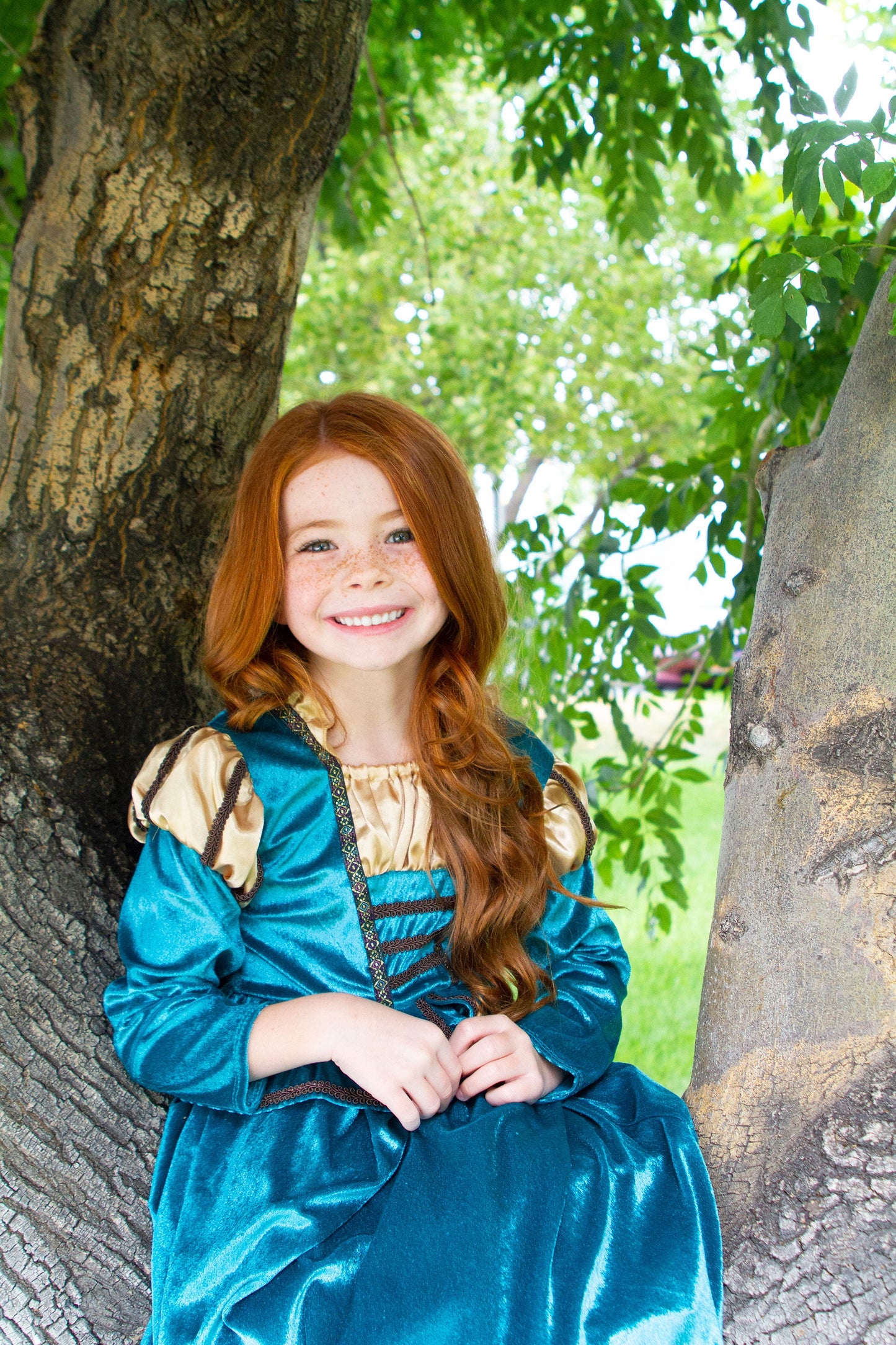 Habillage de princesse médiévale