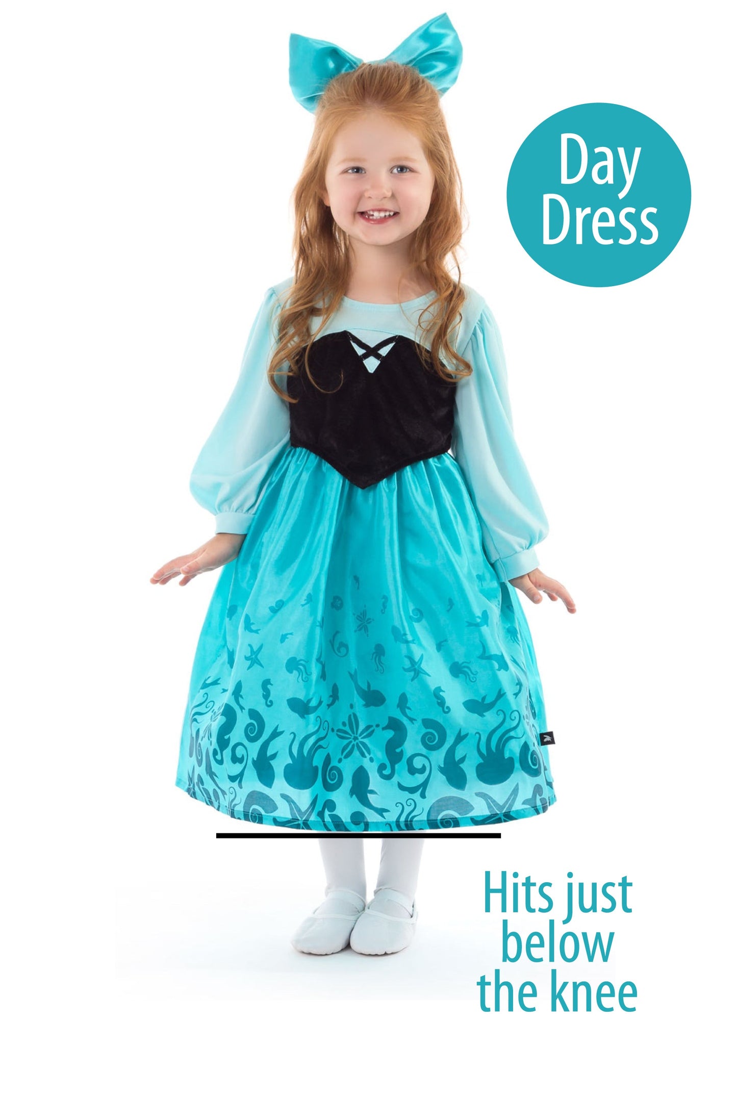 Robe de jour sirène avec noeud
