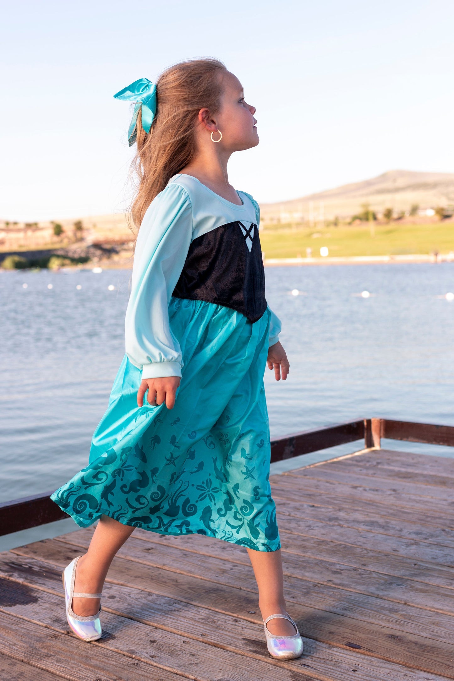 Robe de jour sirène avec noeud