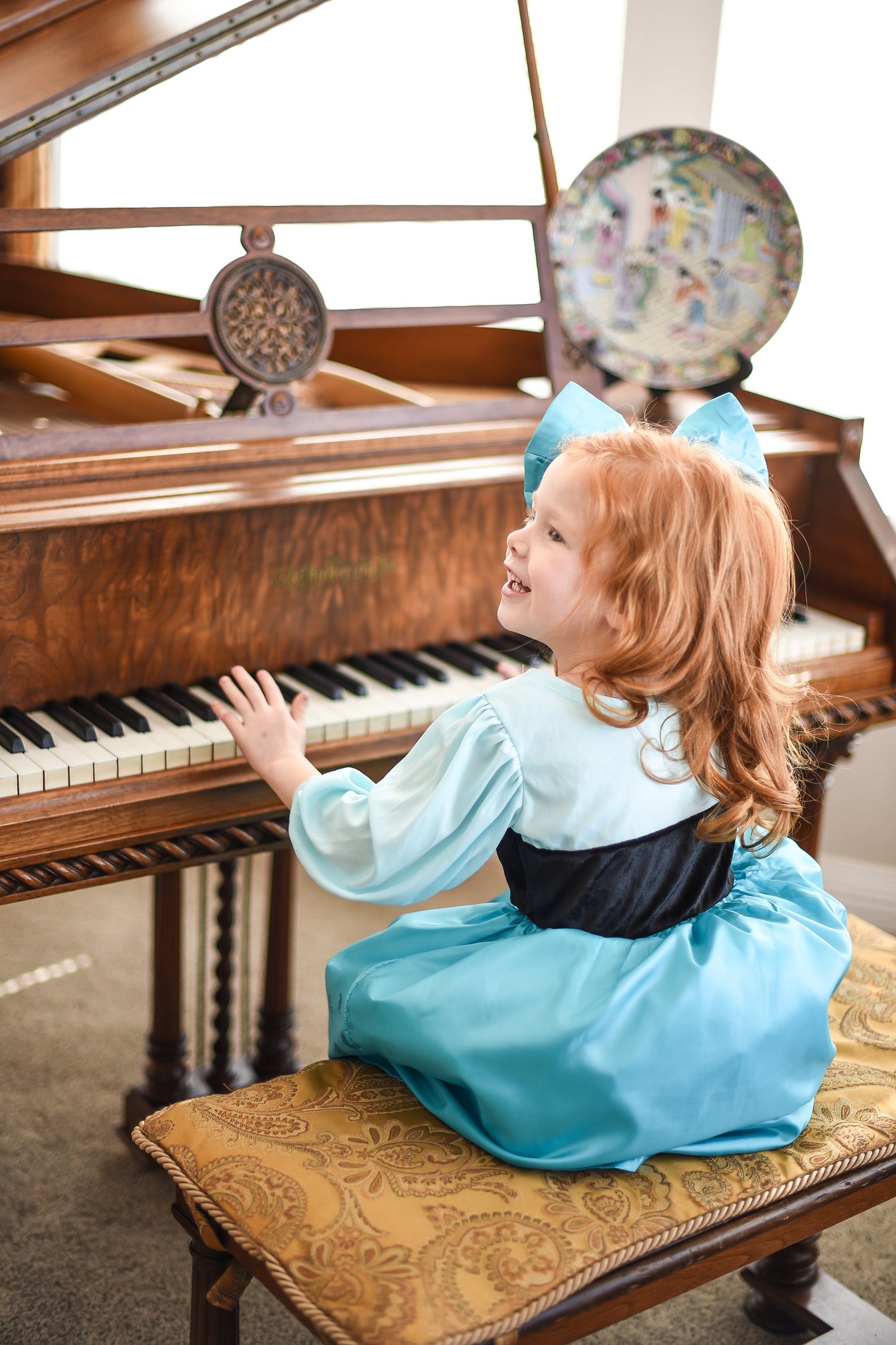 Robe de jour sirène avec noeud