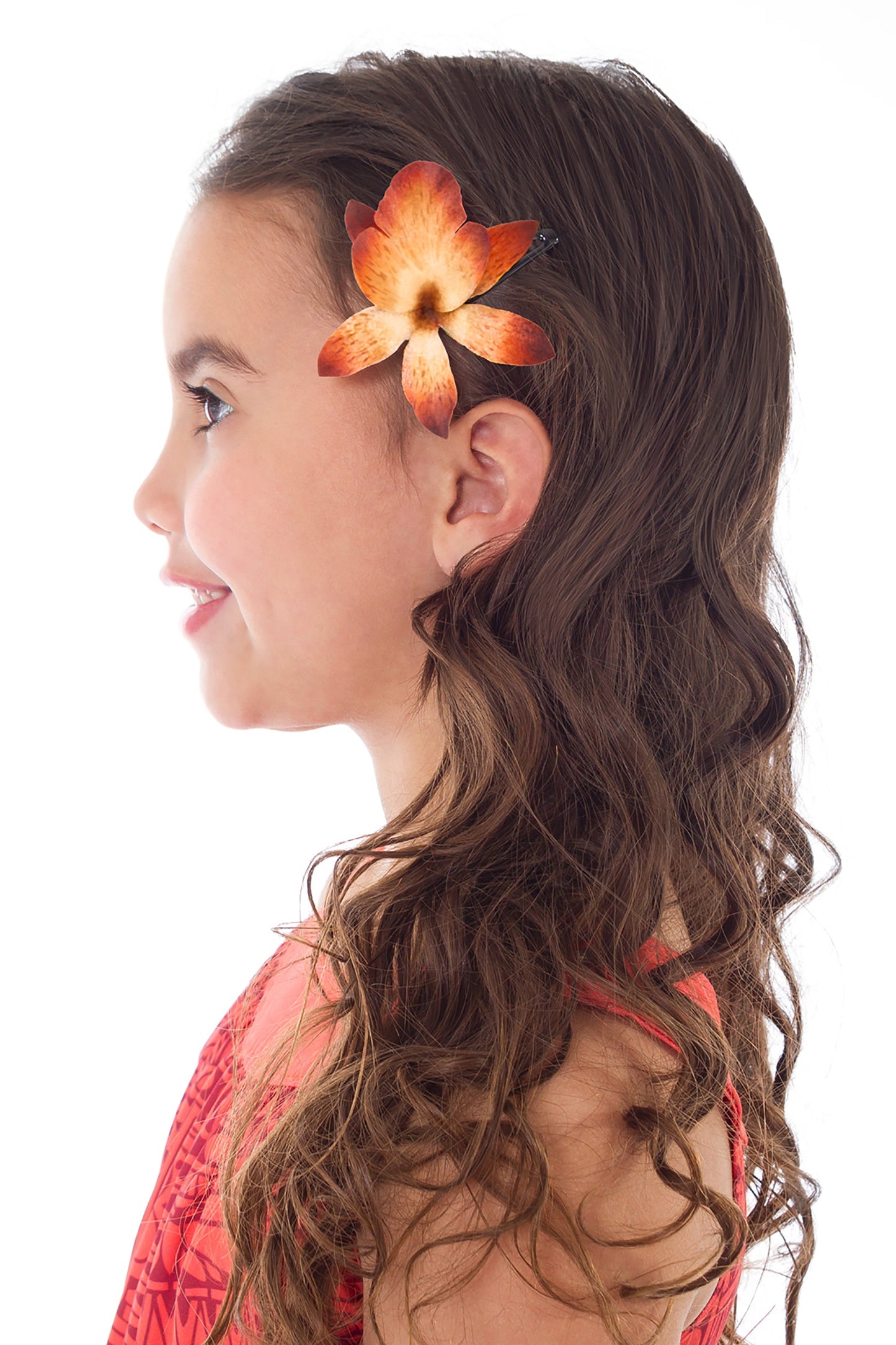 Princesse des îles avec pince à cheveux