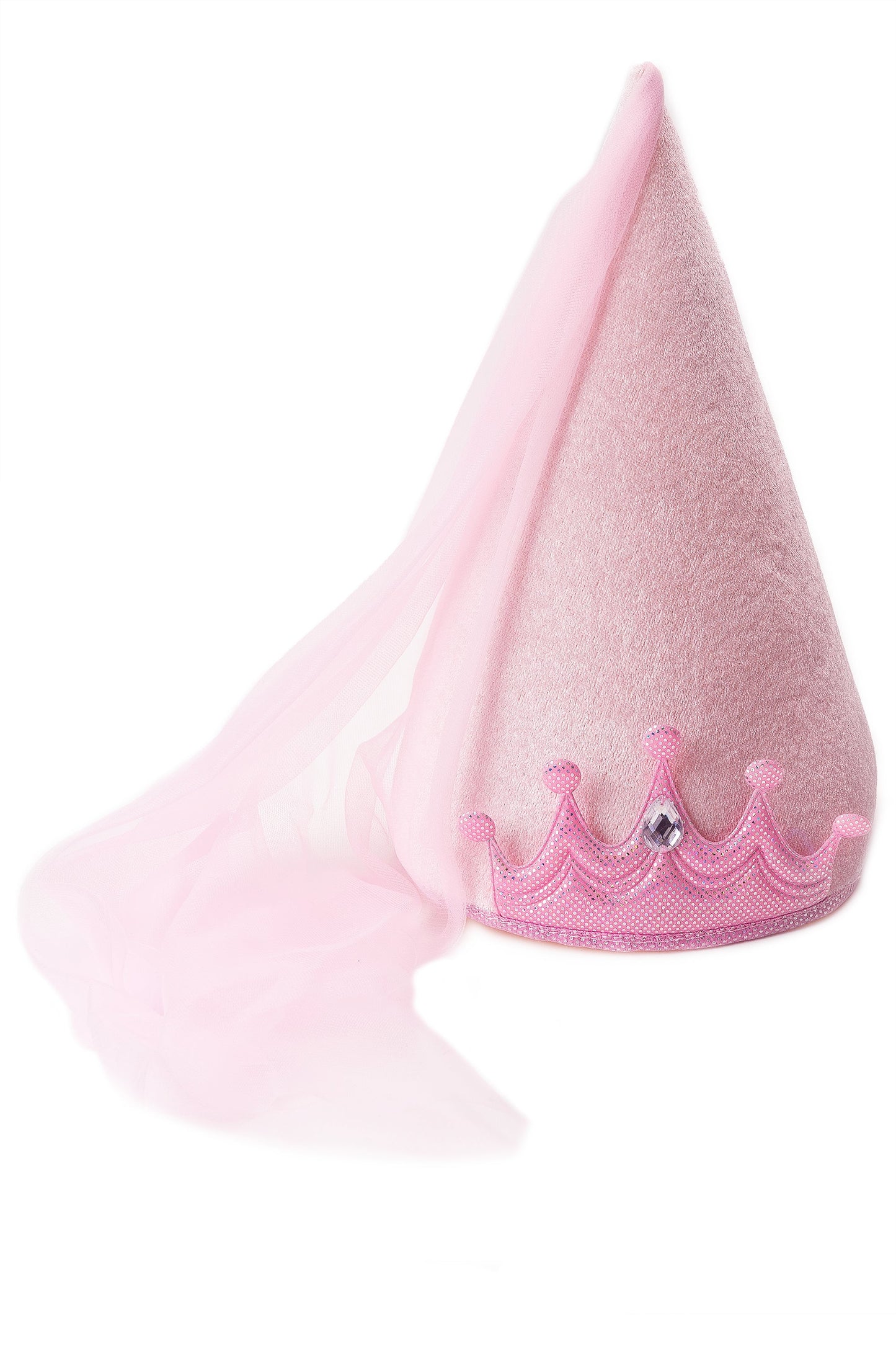 Pink Princess Cone Hat
