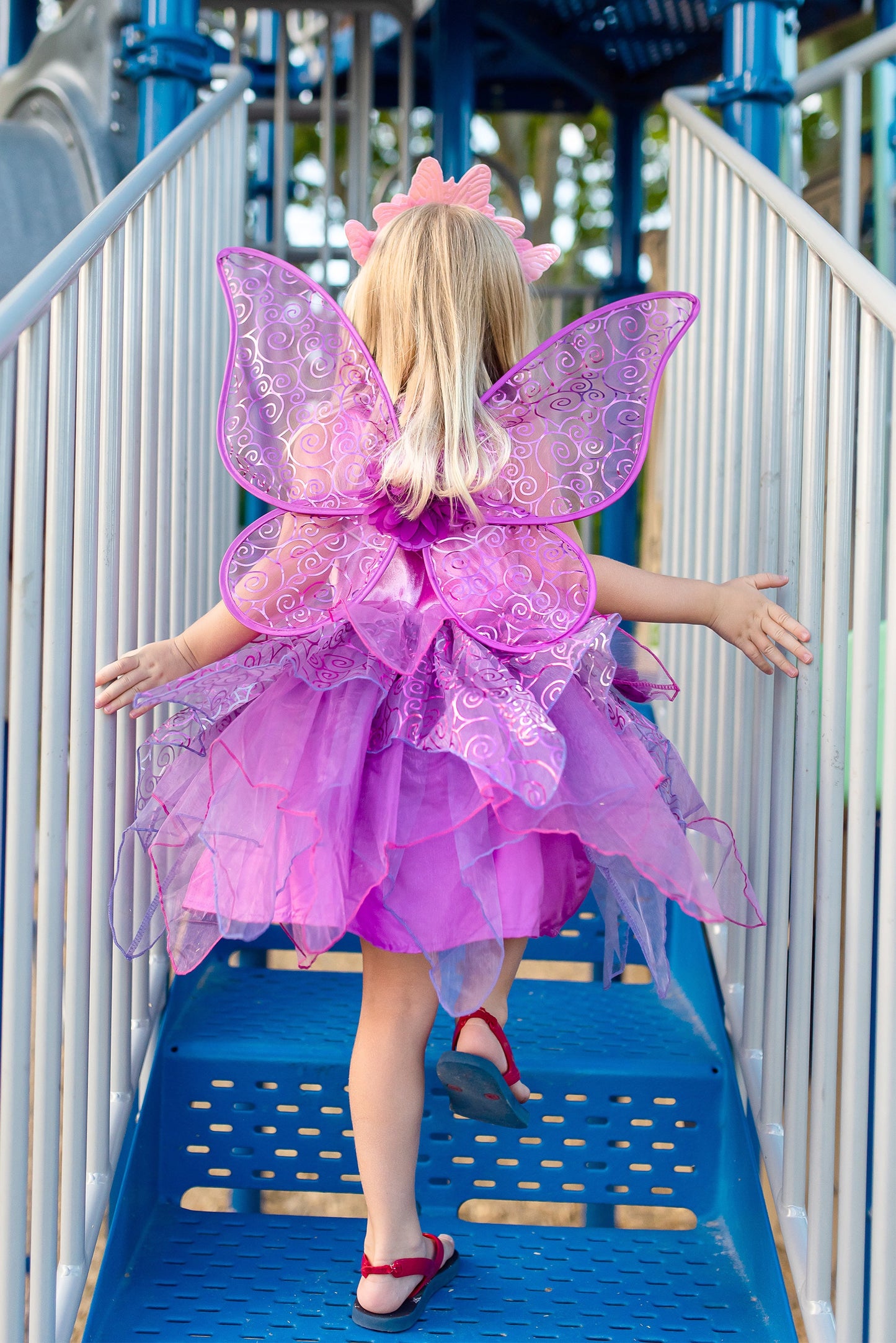 Purple Blossom Fairy Wings