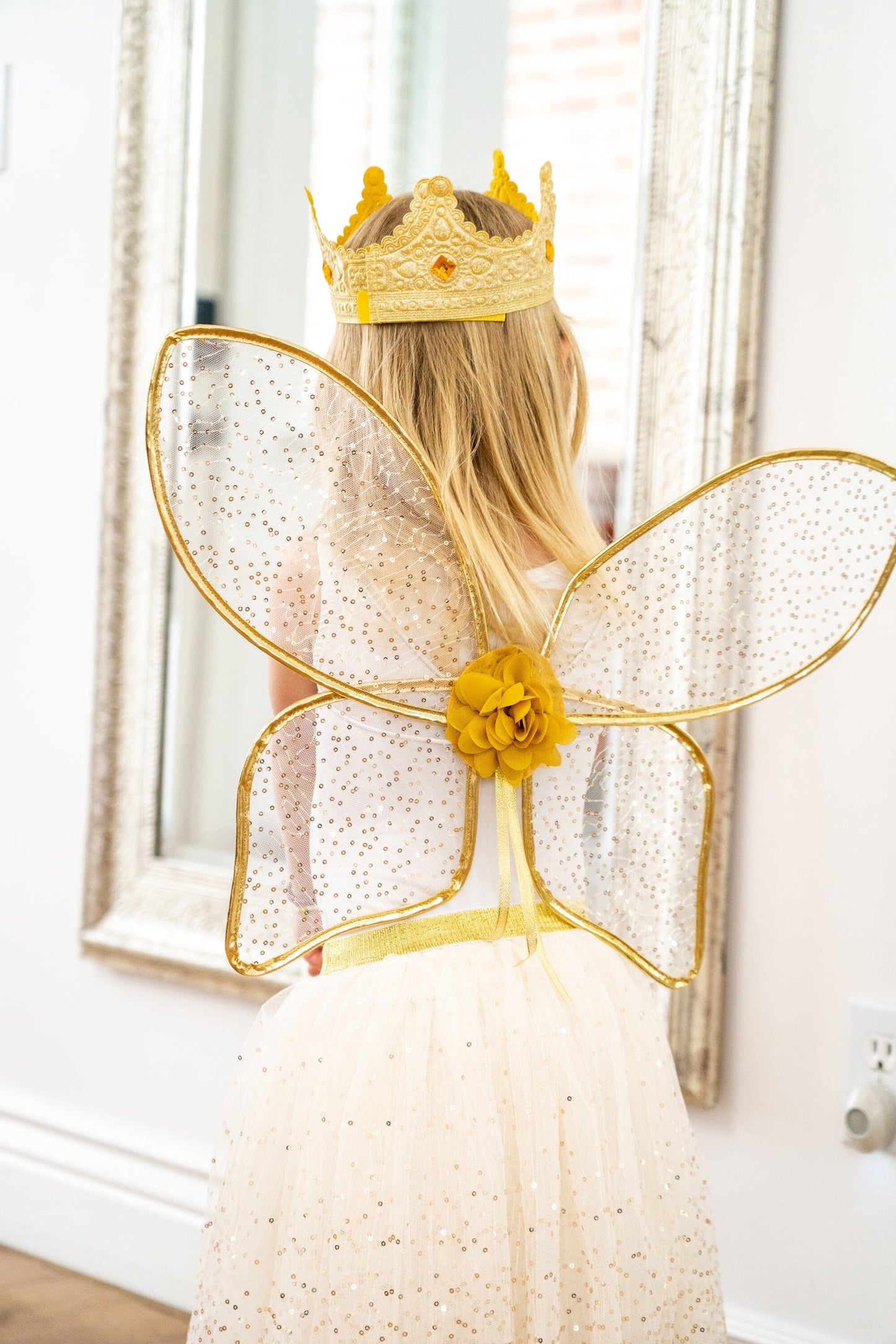 Gold Shimmer Fairy Wings