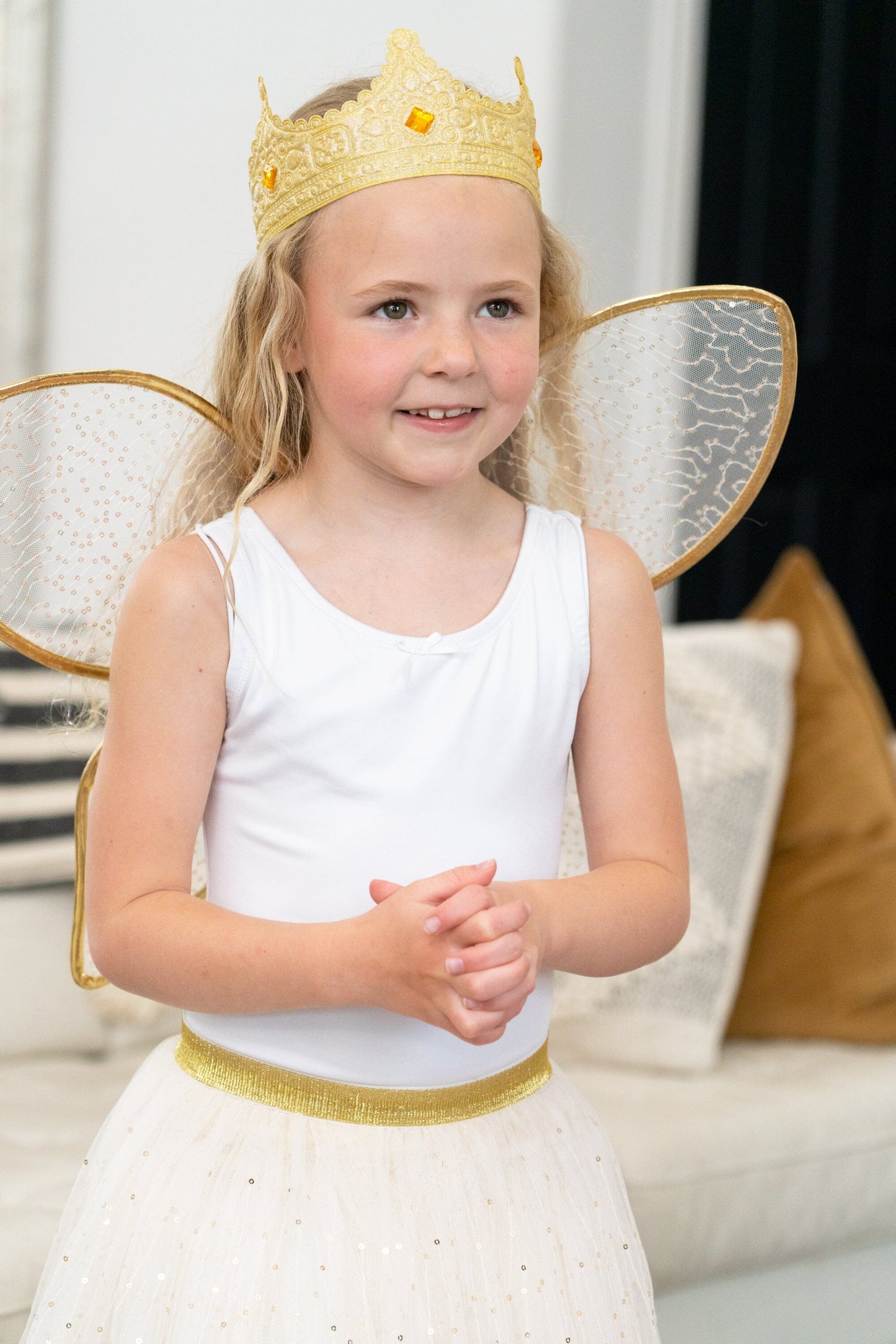 Gold Shimmer Fairy Wings