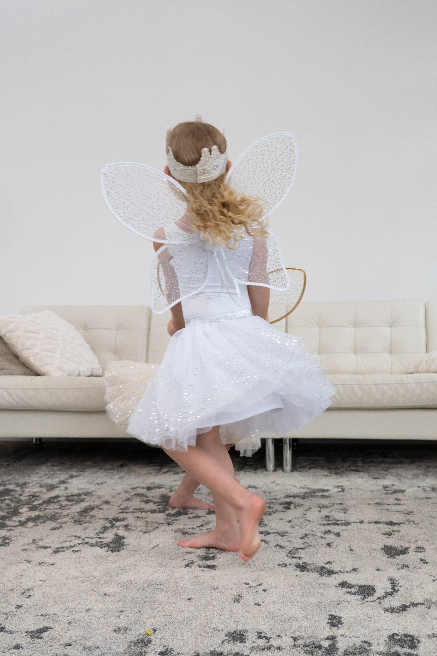 Silver Shimmer Fairy Wings