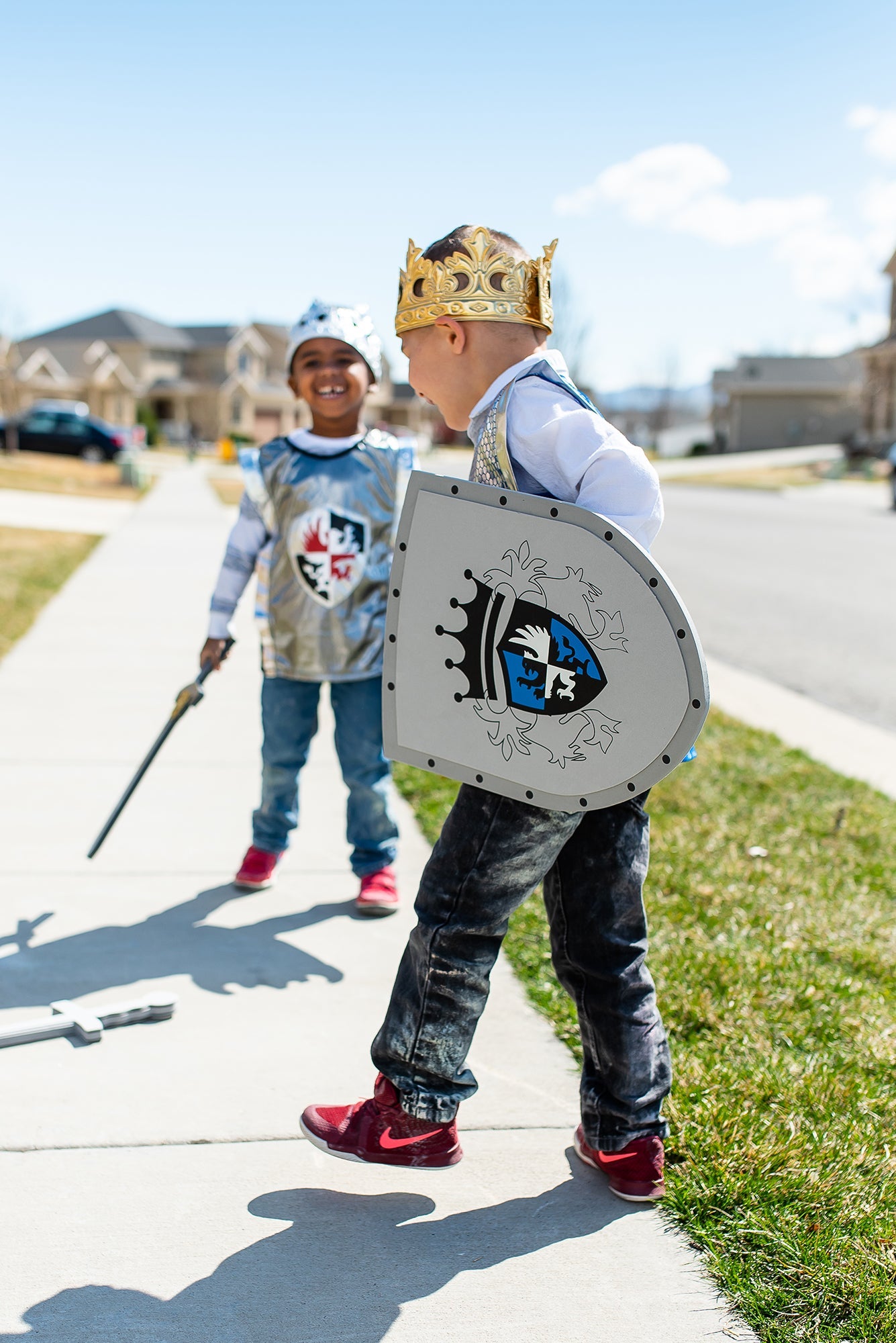 Blue Sword & Shield Set