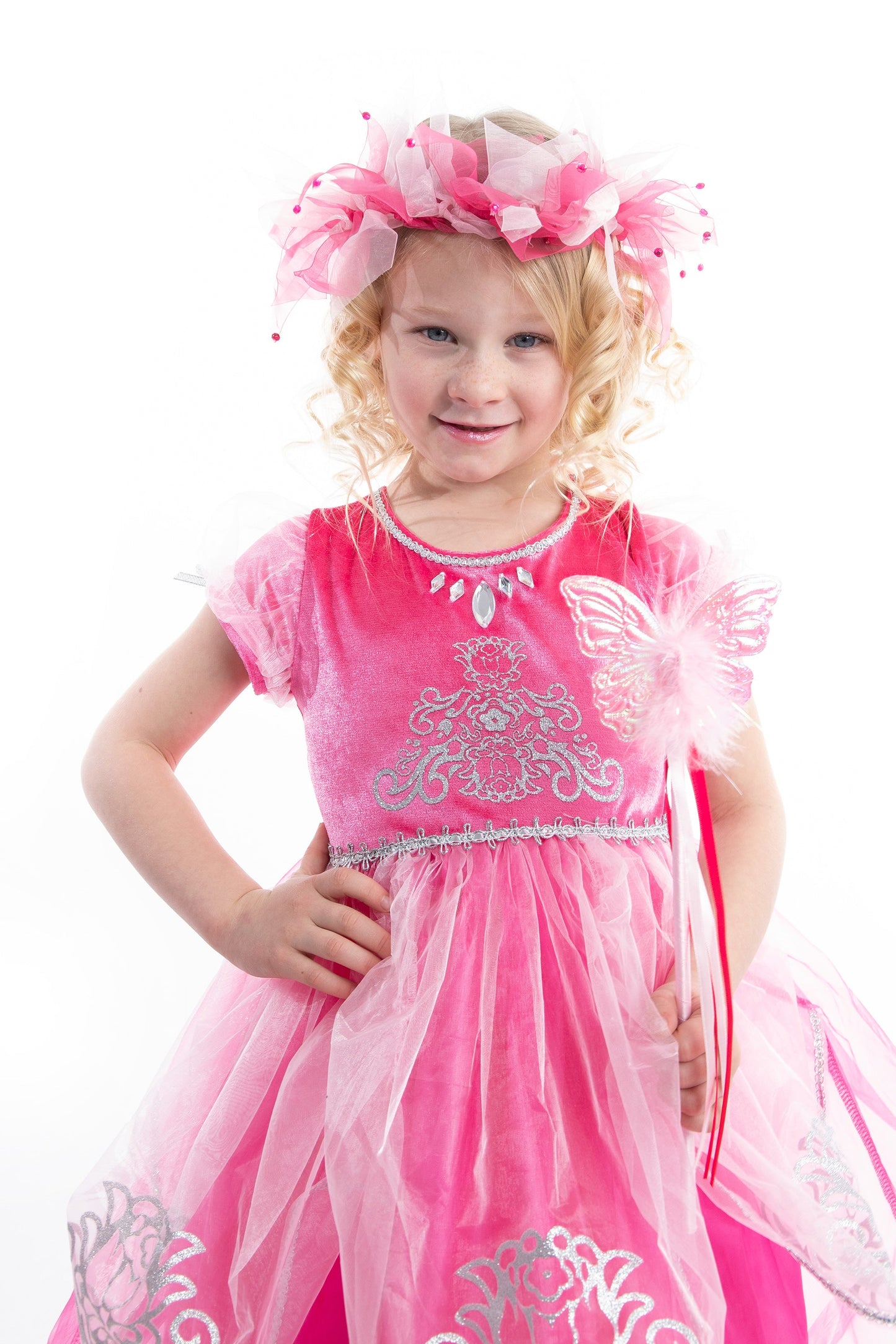 Pink Fairy Halo & Wand