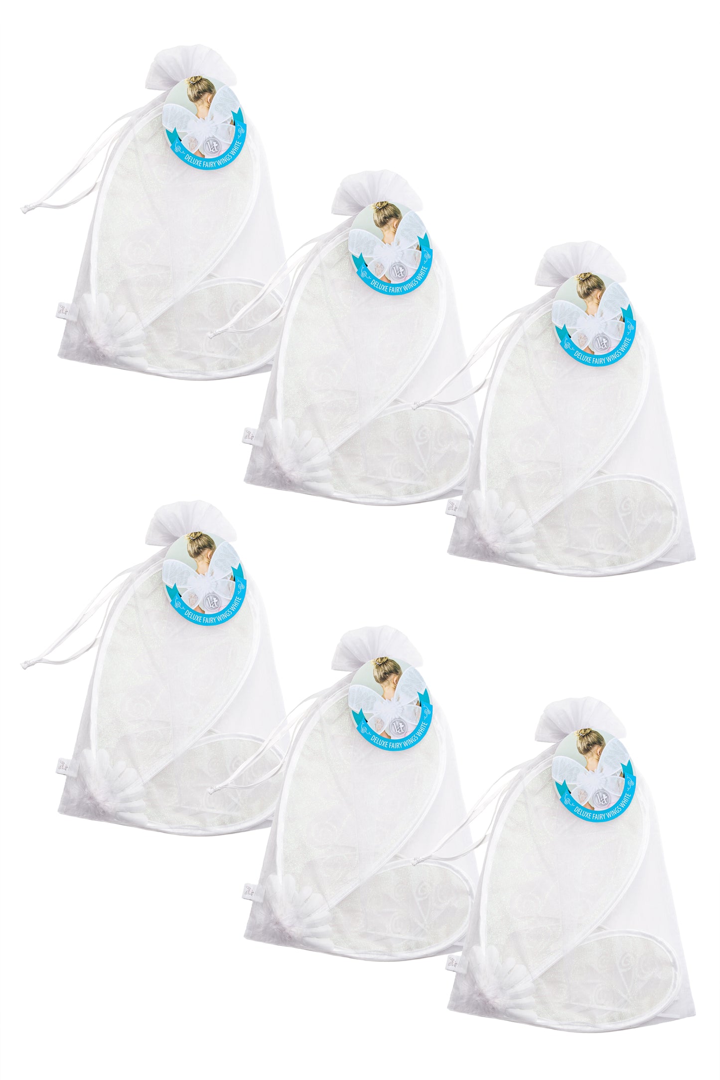 Ailes de fée blanches de luxe