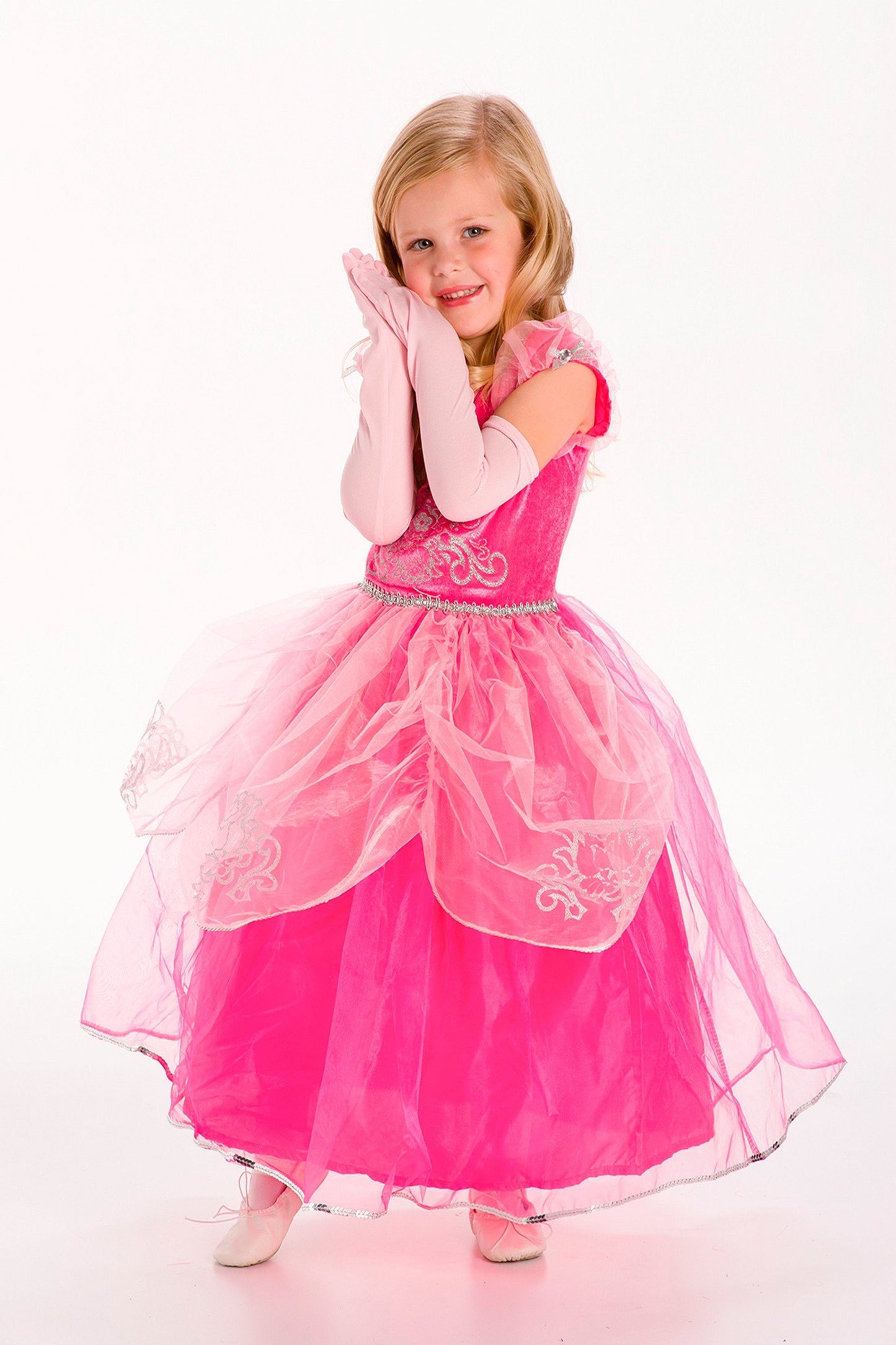 Accessories - Princess Gloves Pink