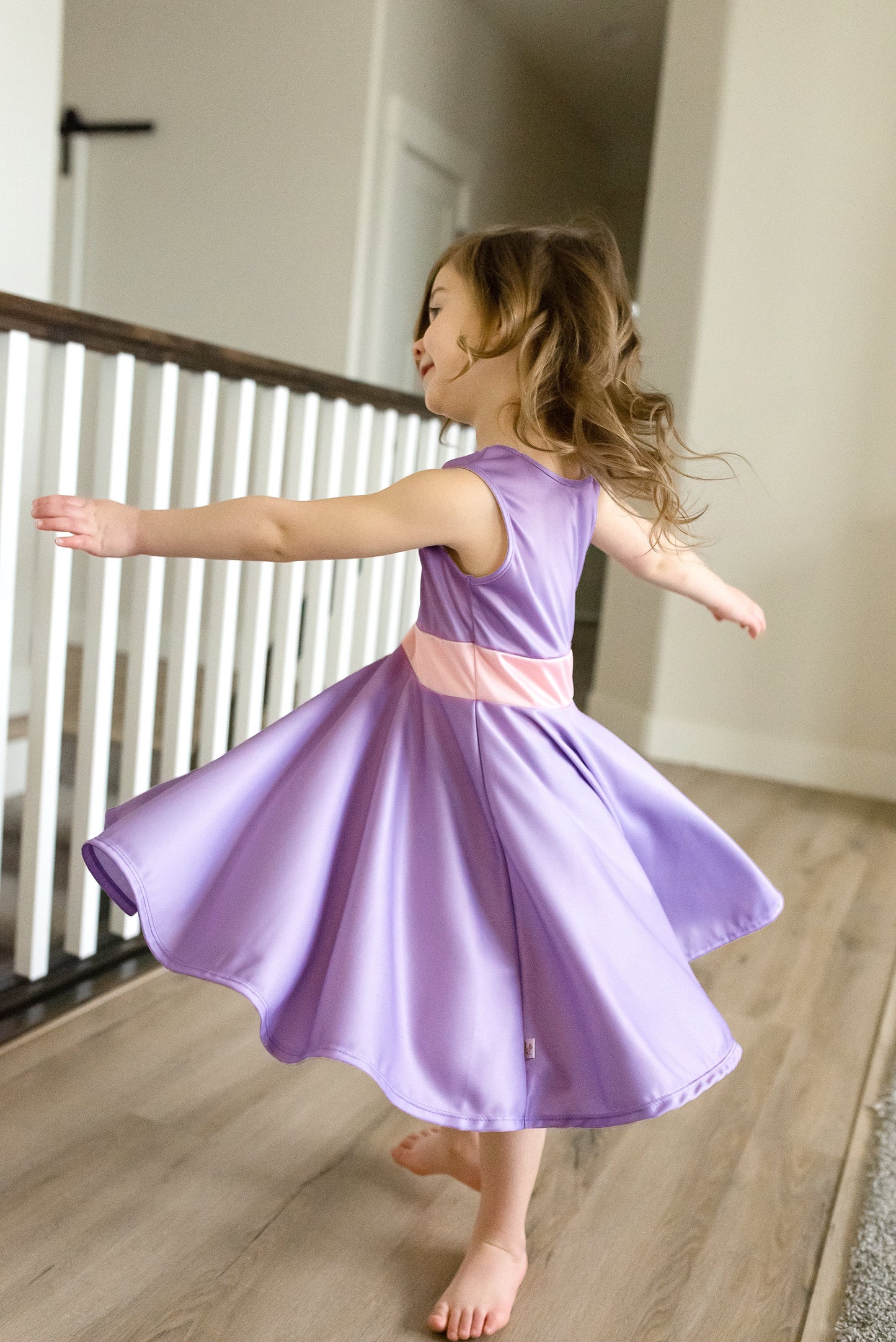 Robe tourbillonnante de Raiponce
