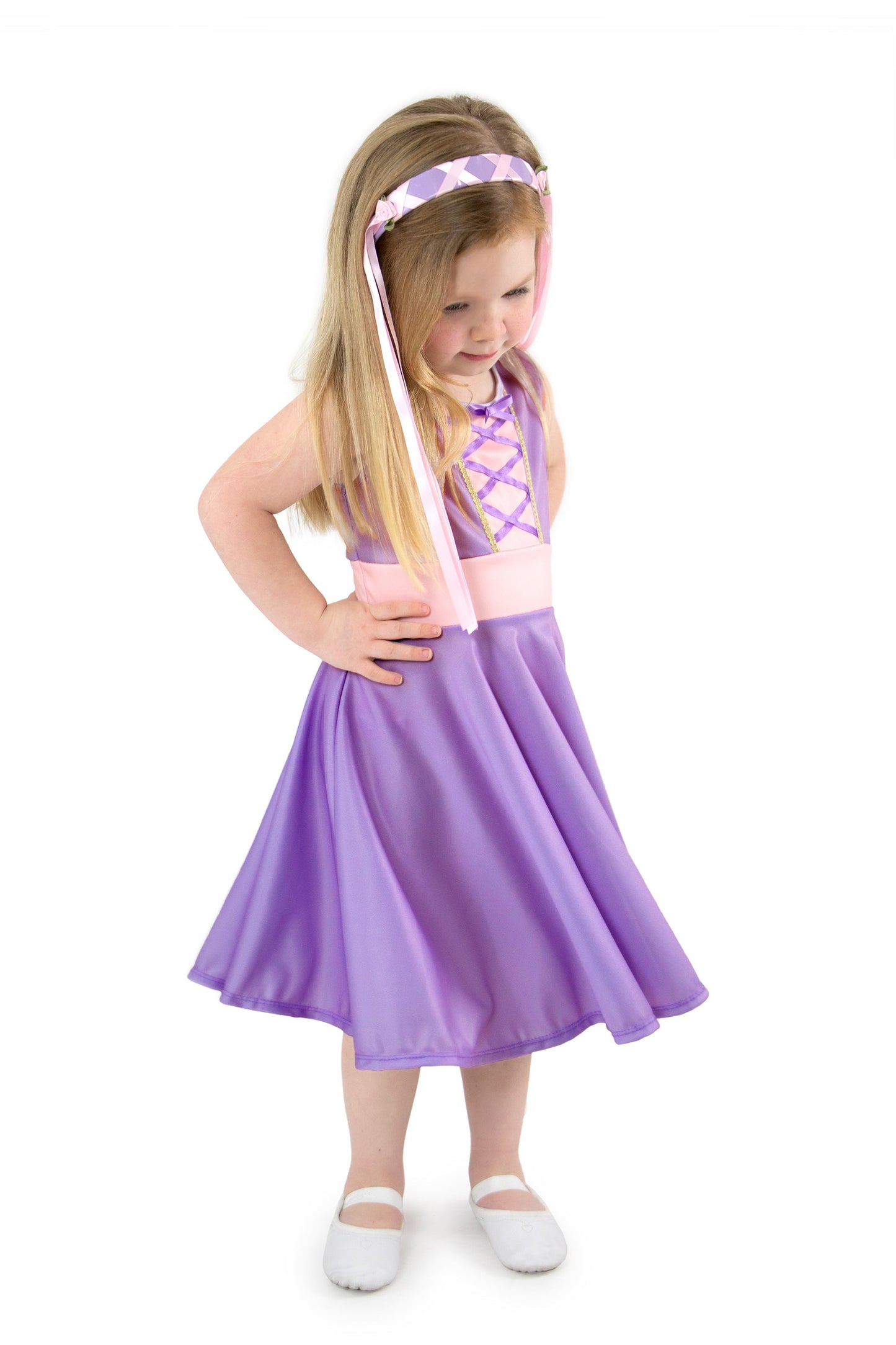 Robe tourbillonnante de Raiponce