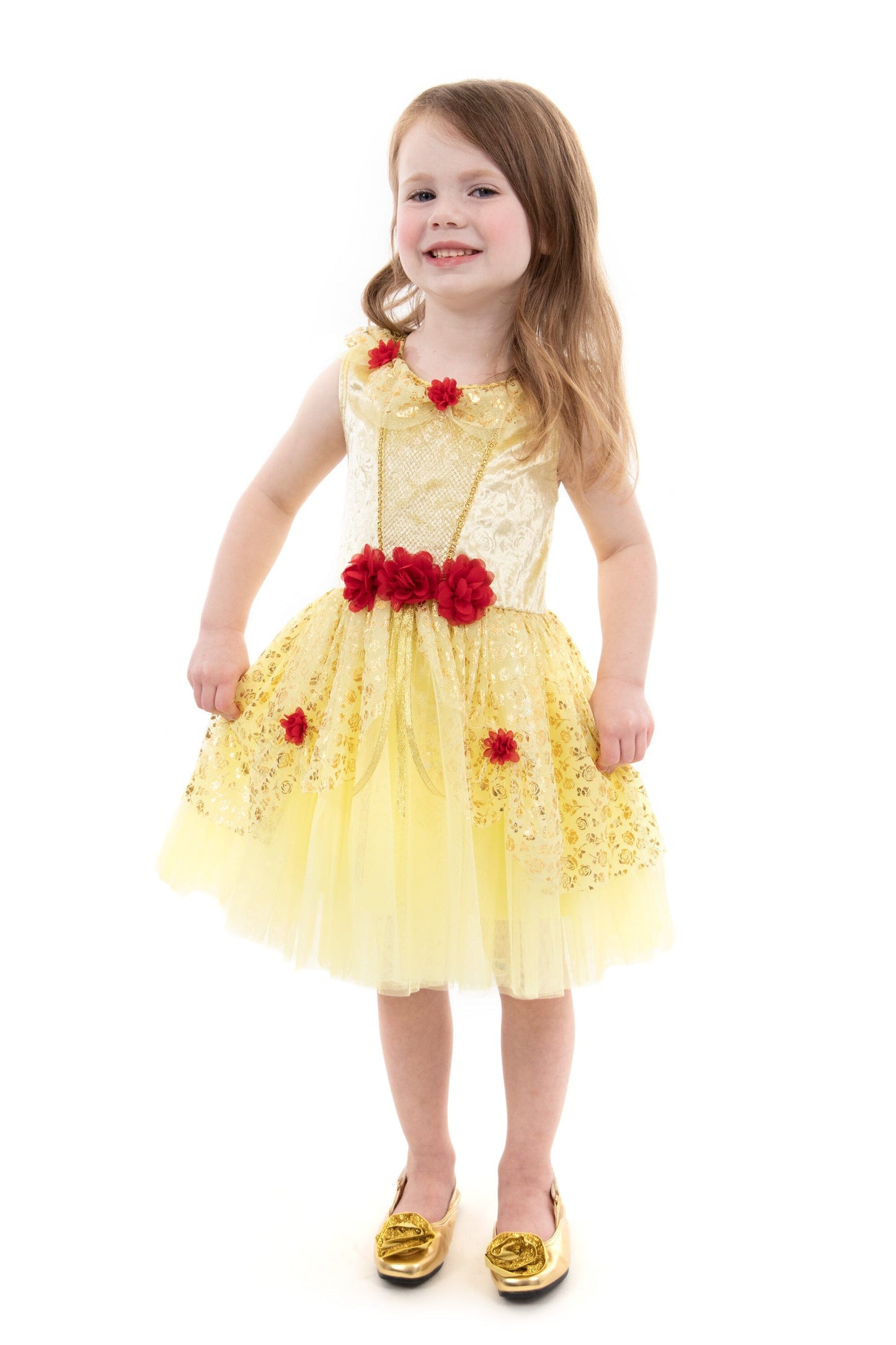 Robe de soirée beauté jaune 