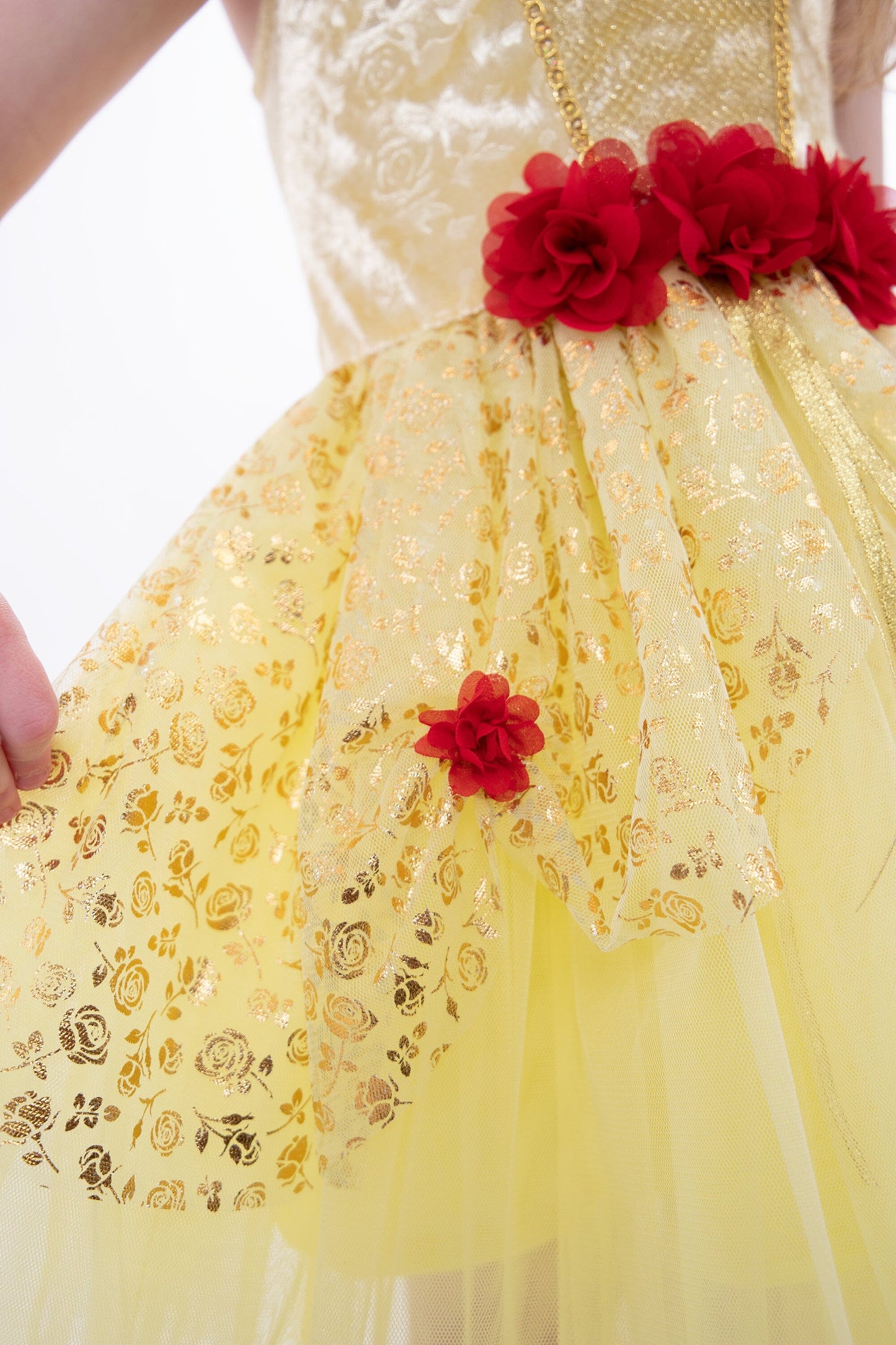 Robe de soirée beauté jaune 