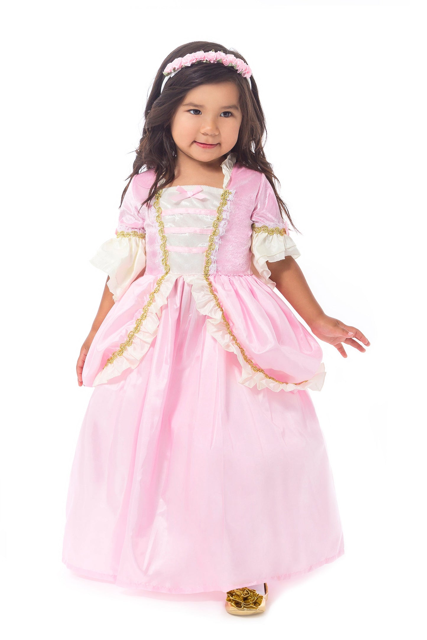 Robe de princesse rose vintage