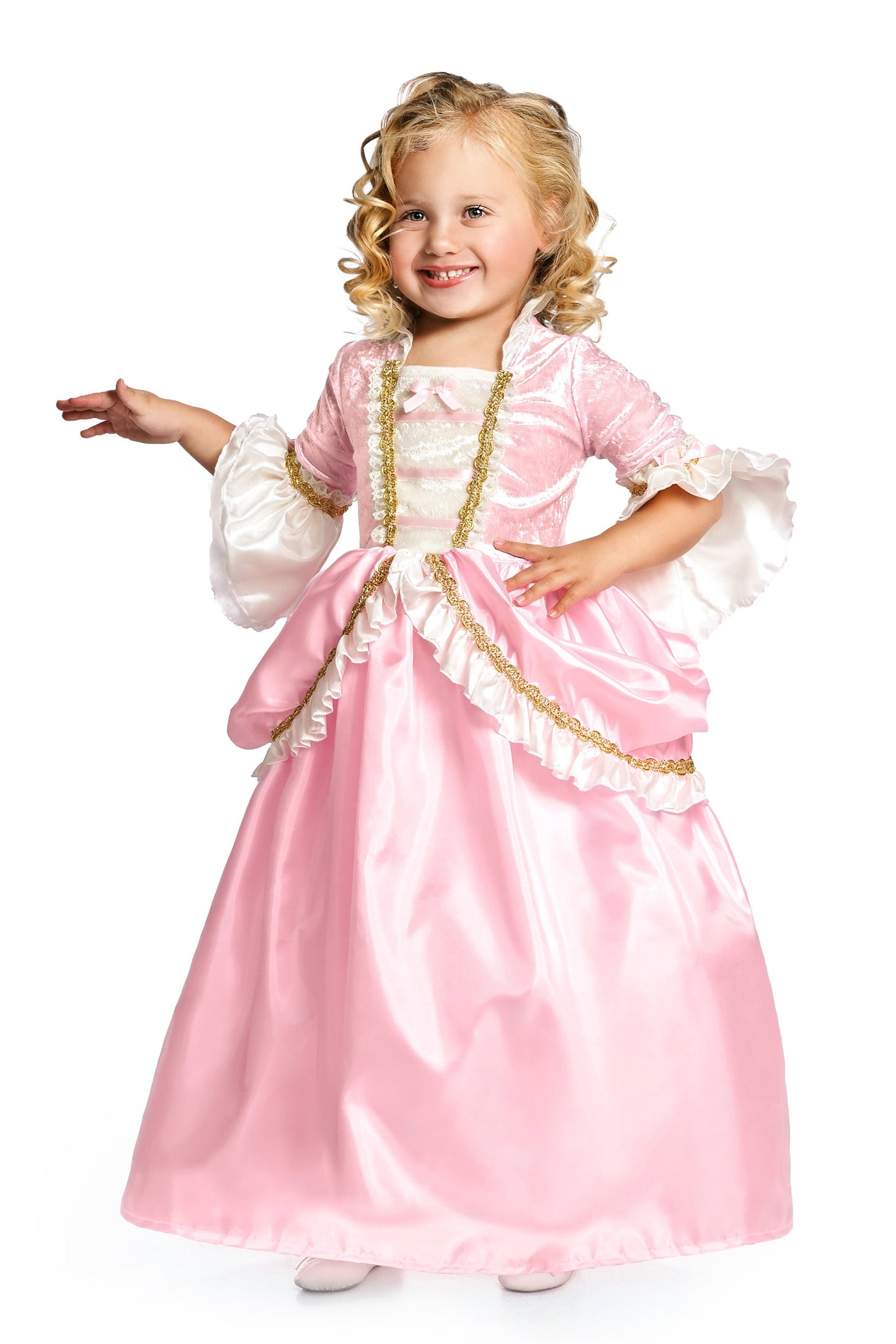 Robe de princesse rose vintage