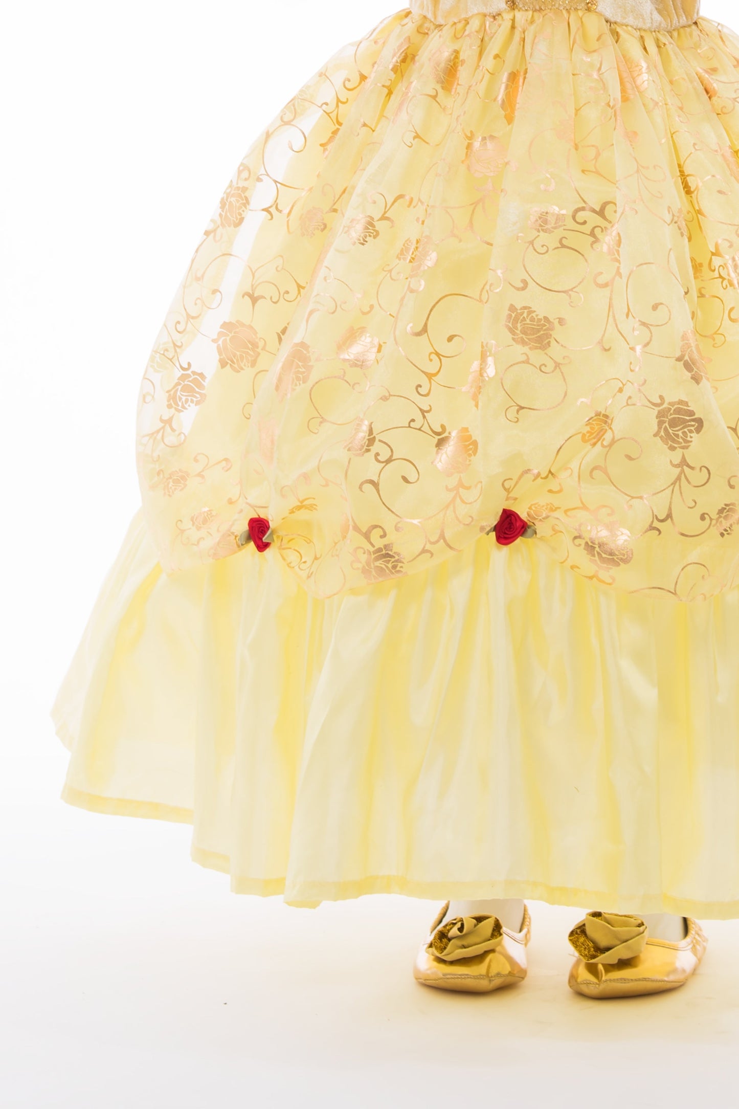 Déguisement de beauté jaune