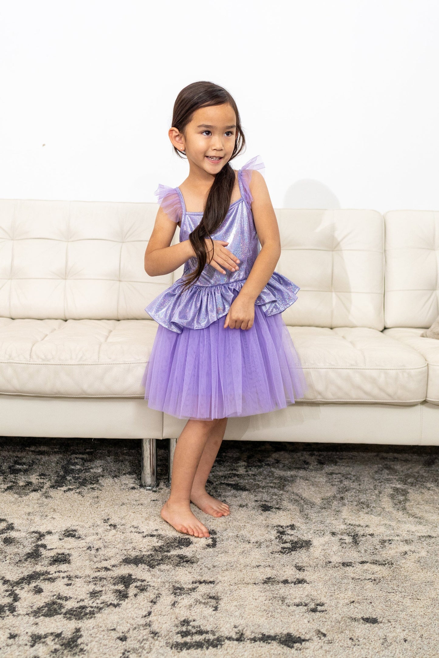 Robe tutu lilas