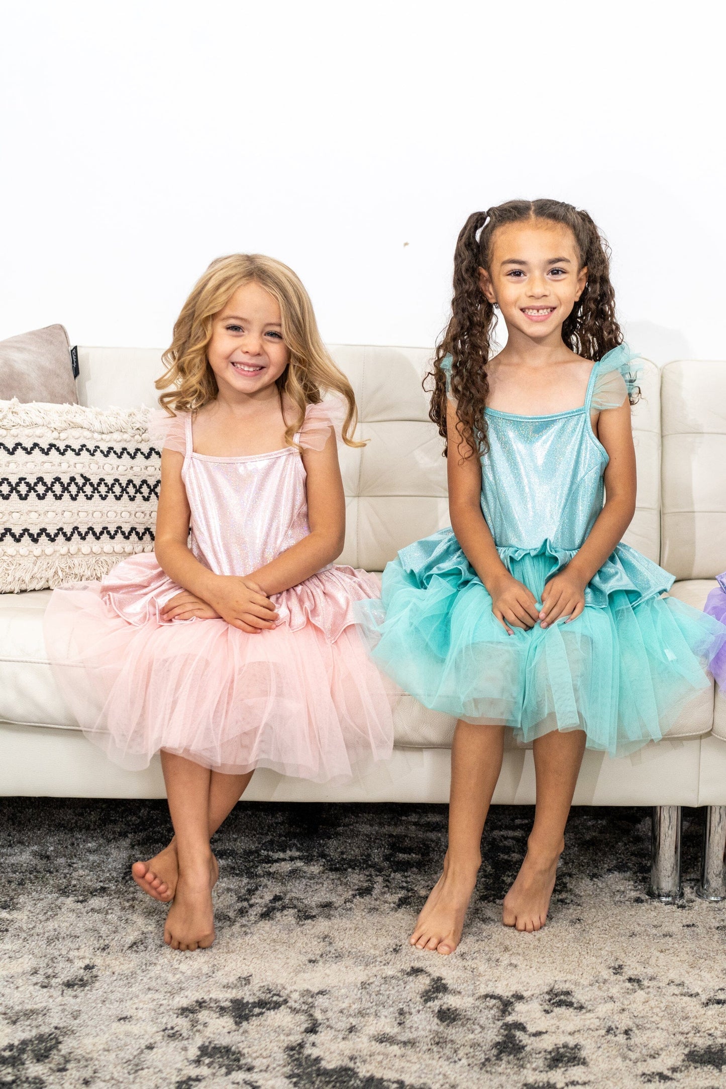Robe tutu en or rose 