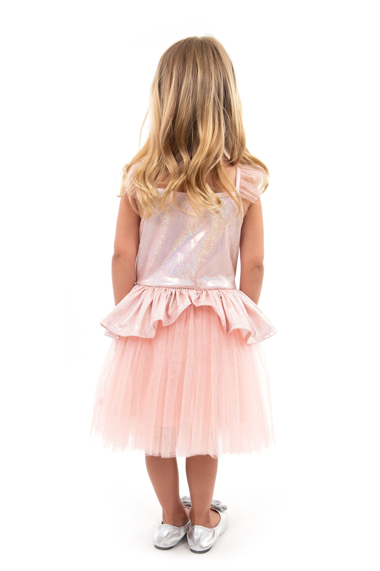 Robe tutu en or rose 