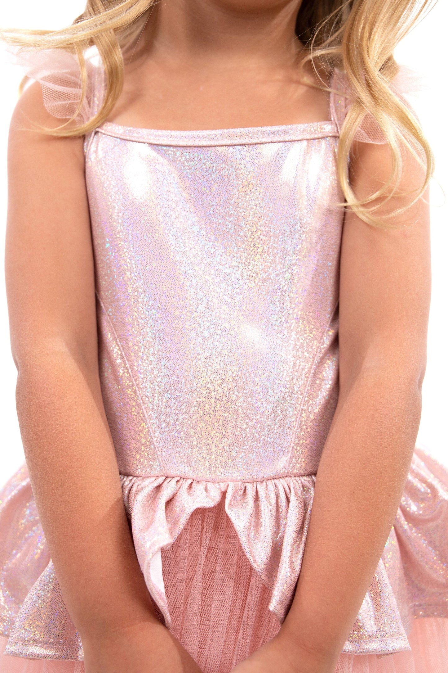 Robe tutu en or rose 