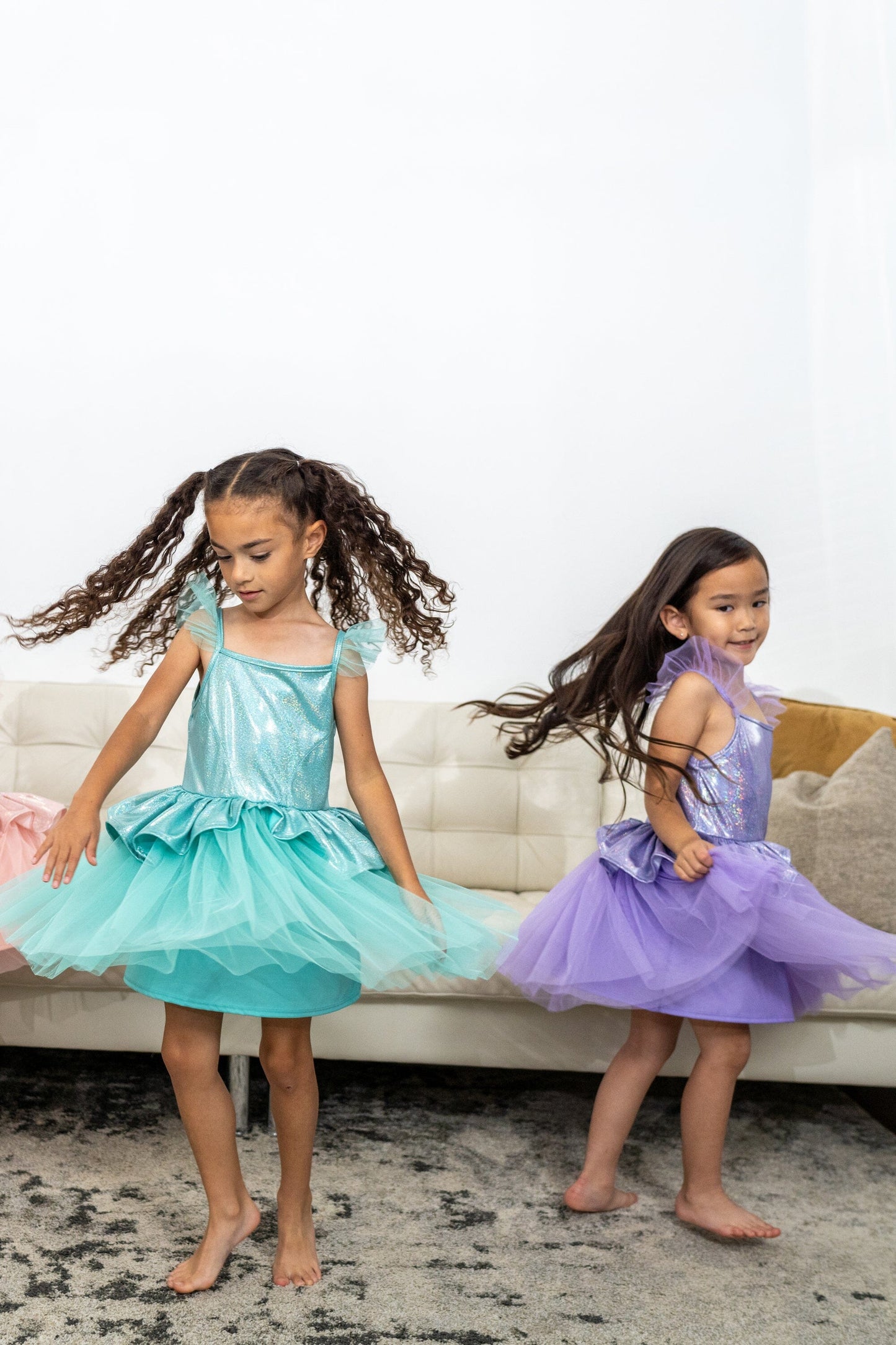 Robe tutu bleu sarcelle 