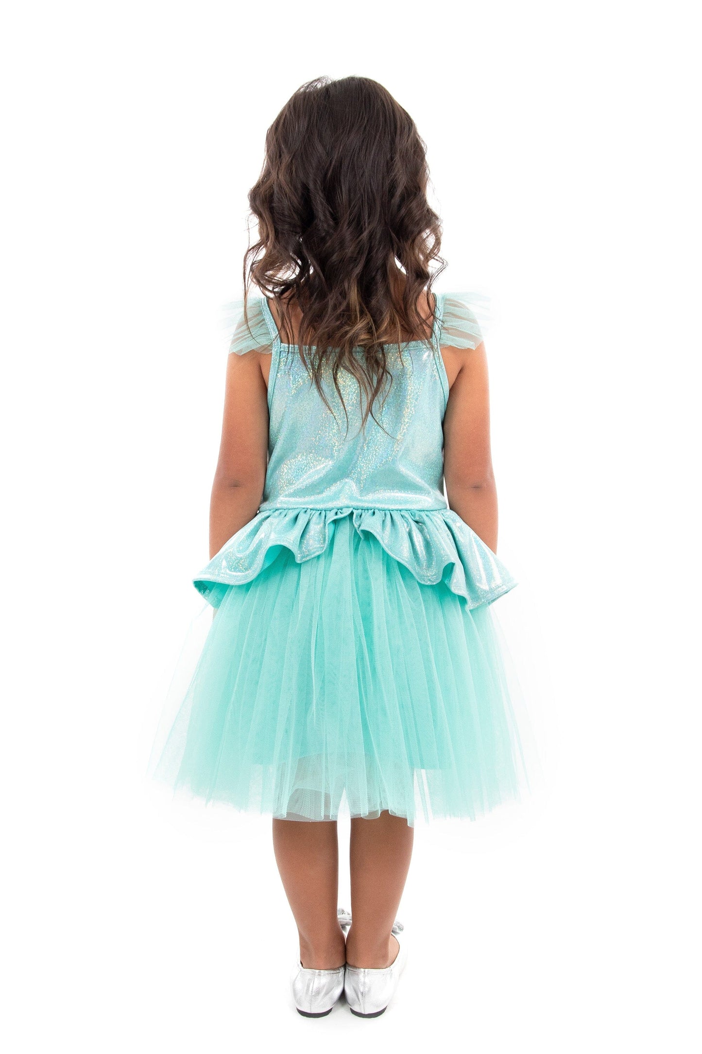 Robe tutu bleu sarcelle 