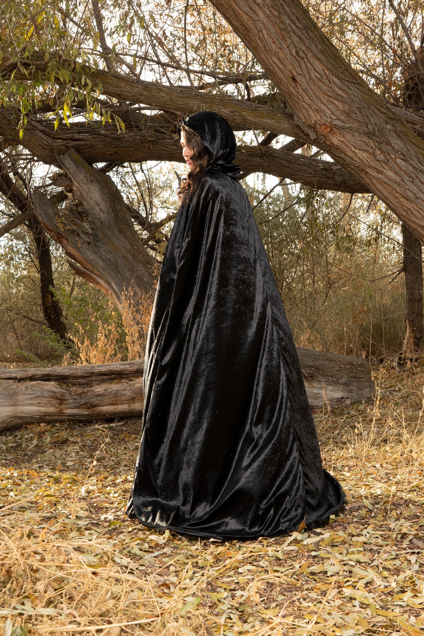 Cape noire pour adulte