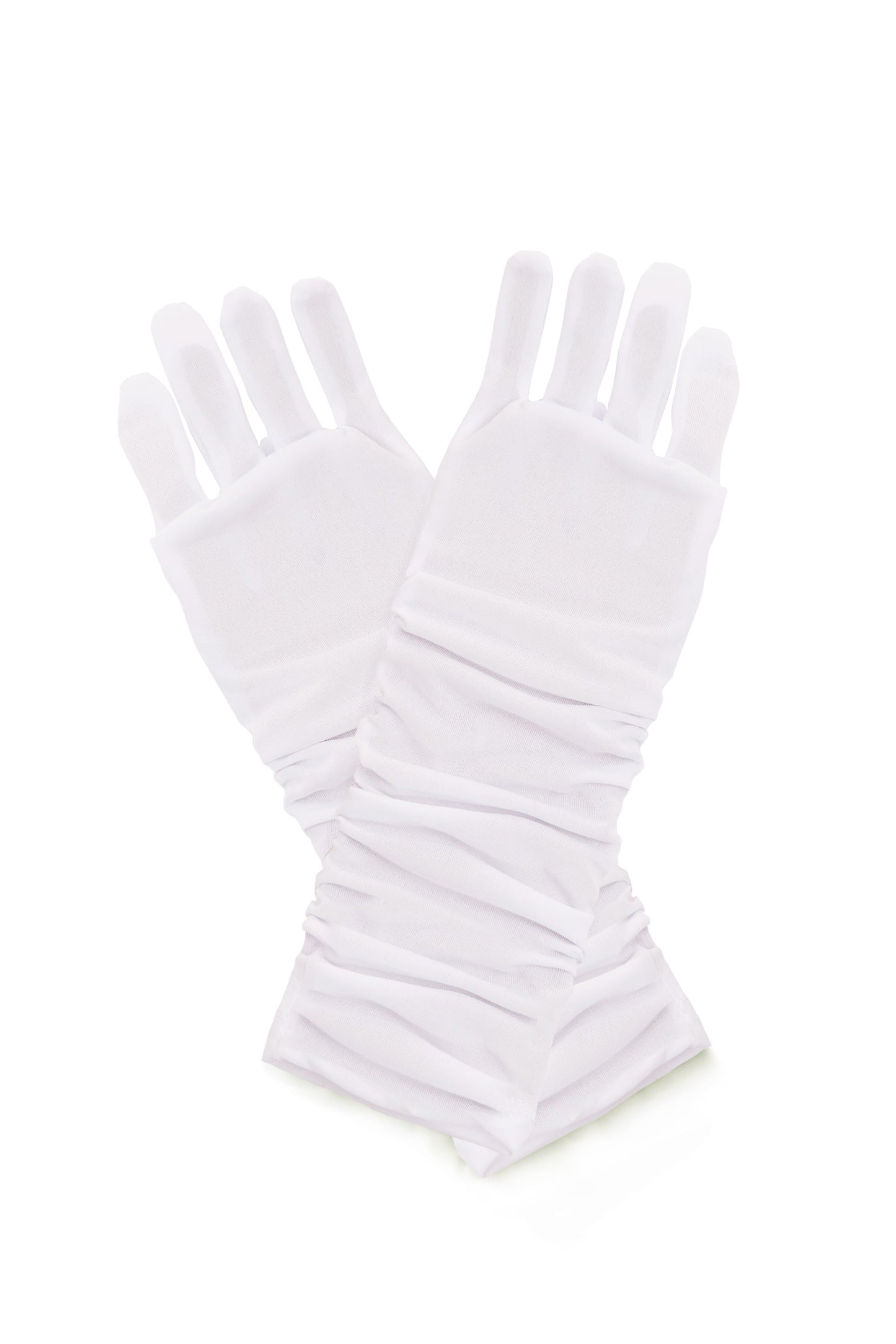 Gants de princesse blancs