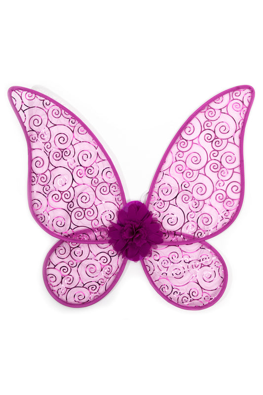 Lila Blütenfeeflügel