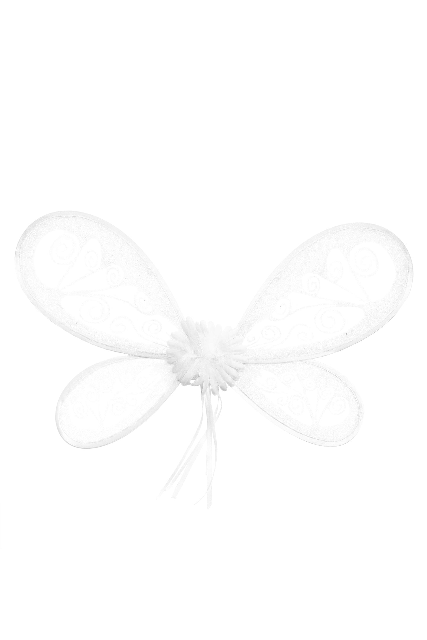 Ailes de fée blanches de luxe