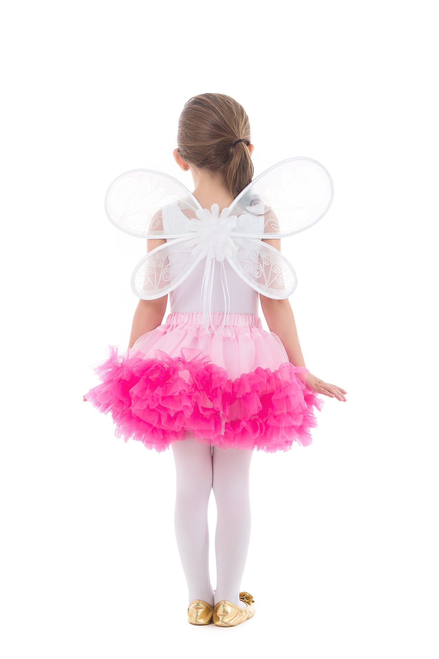 Ailes de fée blanches de luxe
