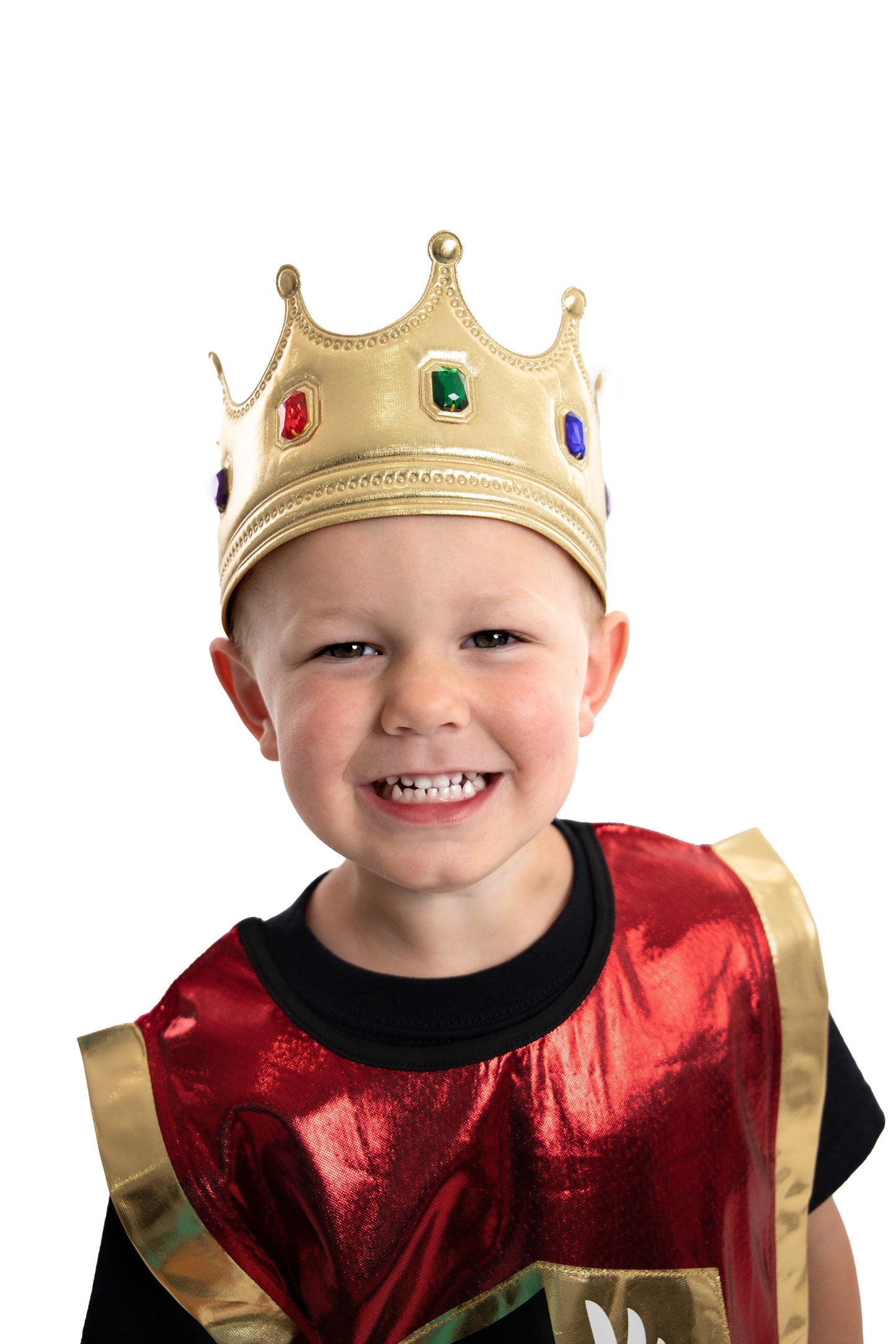 Couronne complète du roi d'or