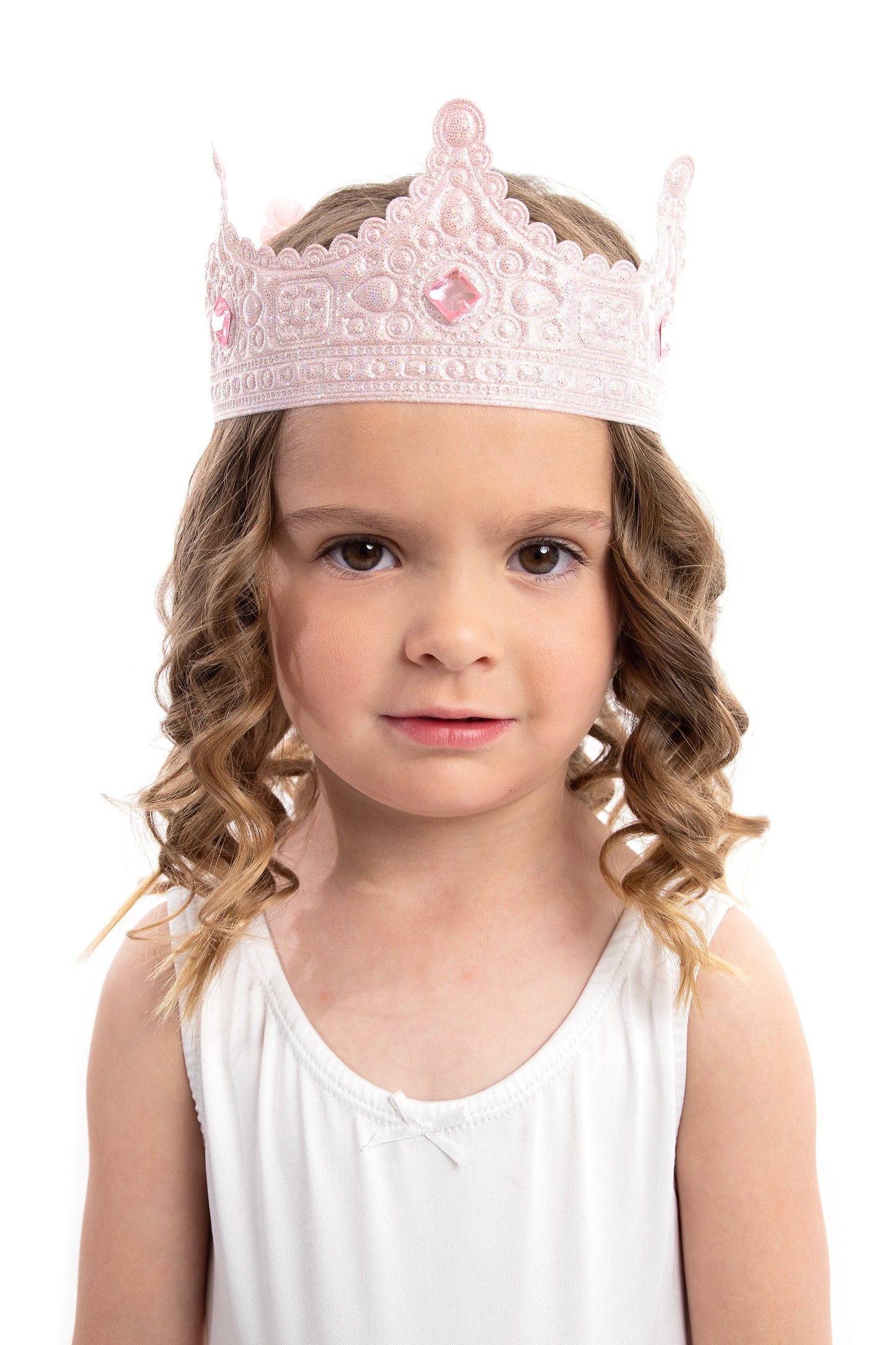 Couronne royale rose complète 