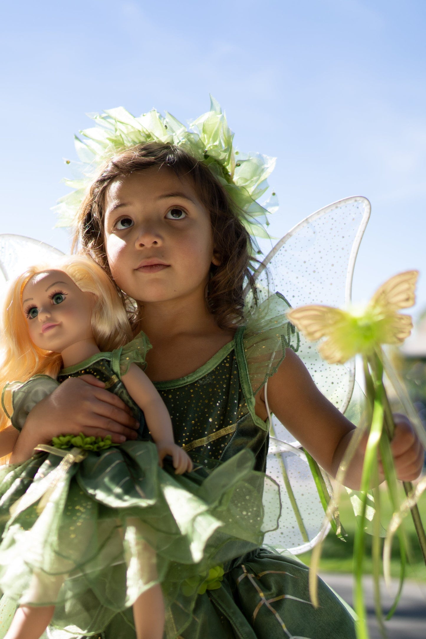 Halo et baguette de fée Pixie Tinkerbell 