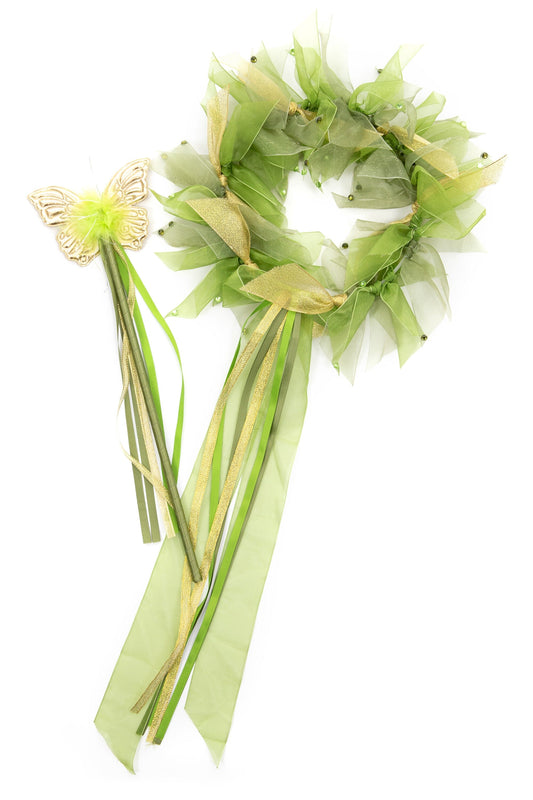 Halo et baguette de fée Pixie Tinkerbell 