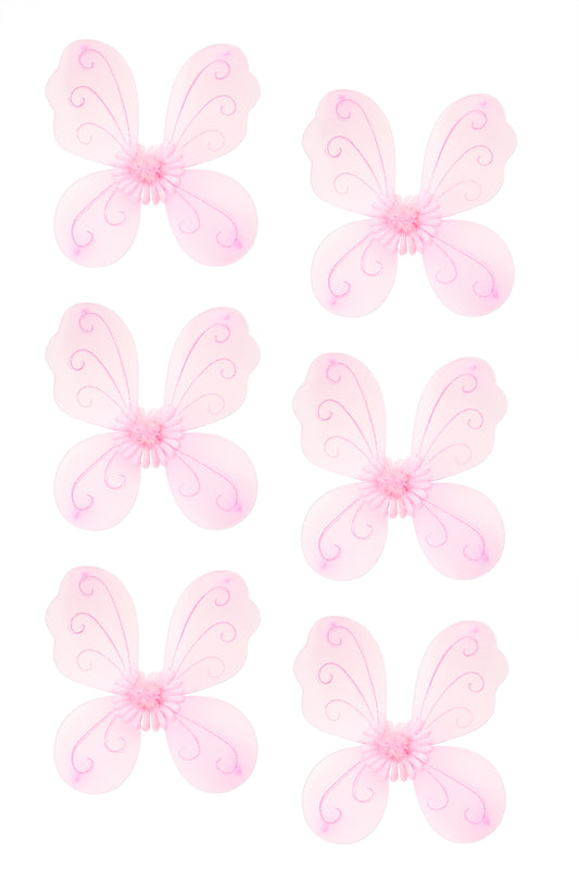 Ailes de fée roses