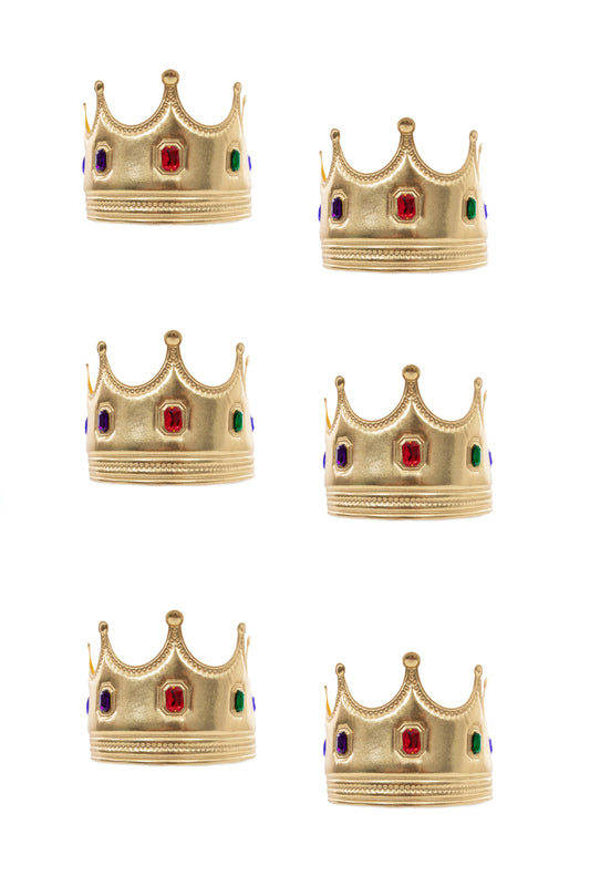 Couronne complète du roi d'or