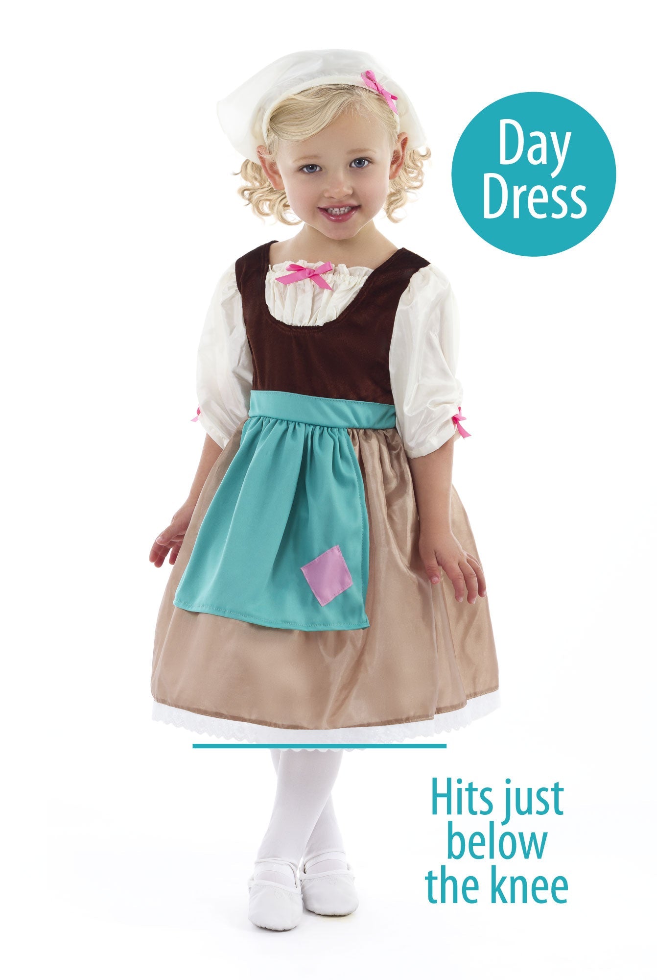 Robe de jour Cendrillon avec foulard