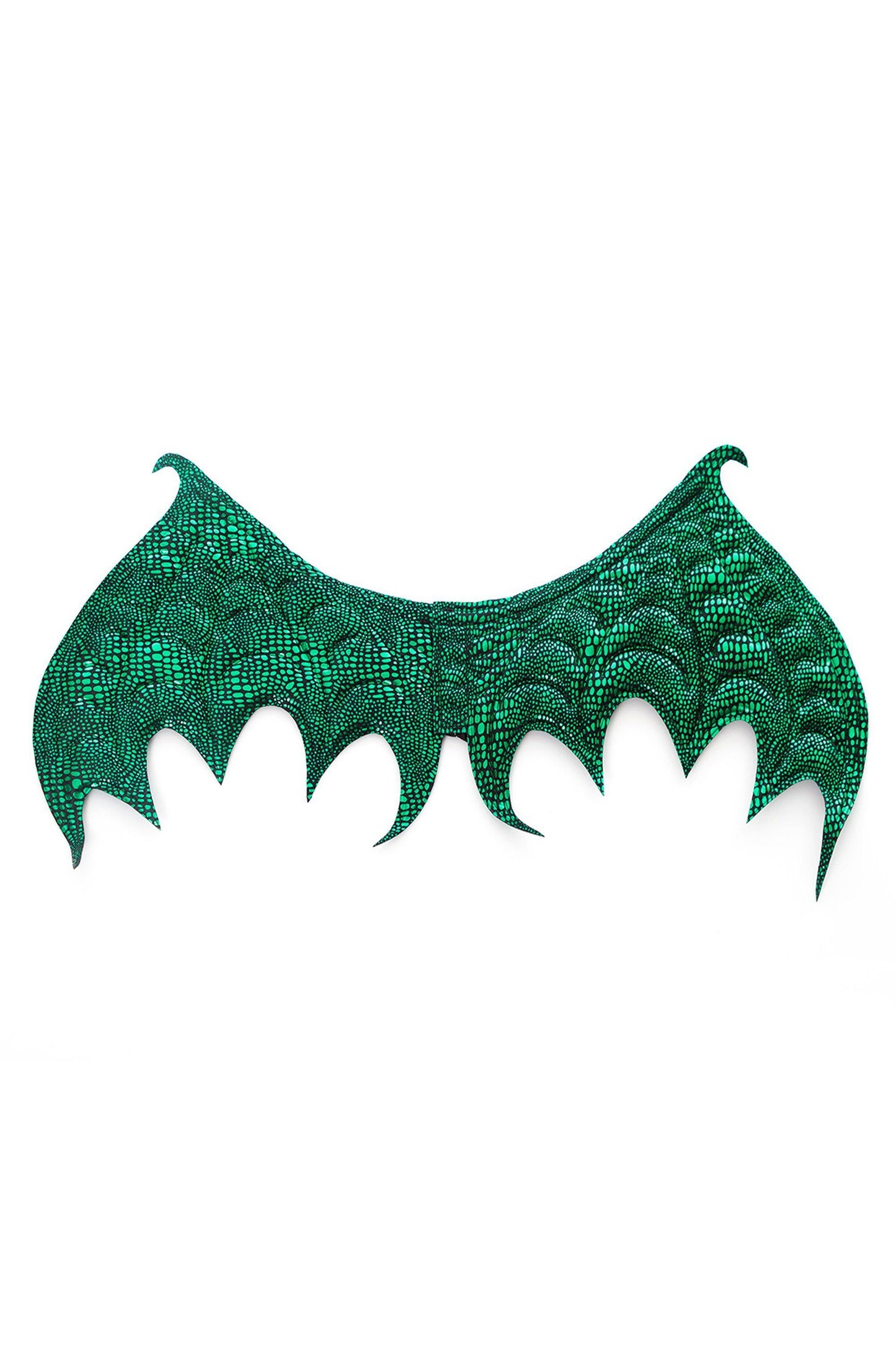Knight And Adventure Cape Sets - Green Dragon Wing & Mask Set