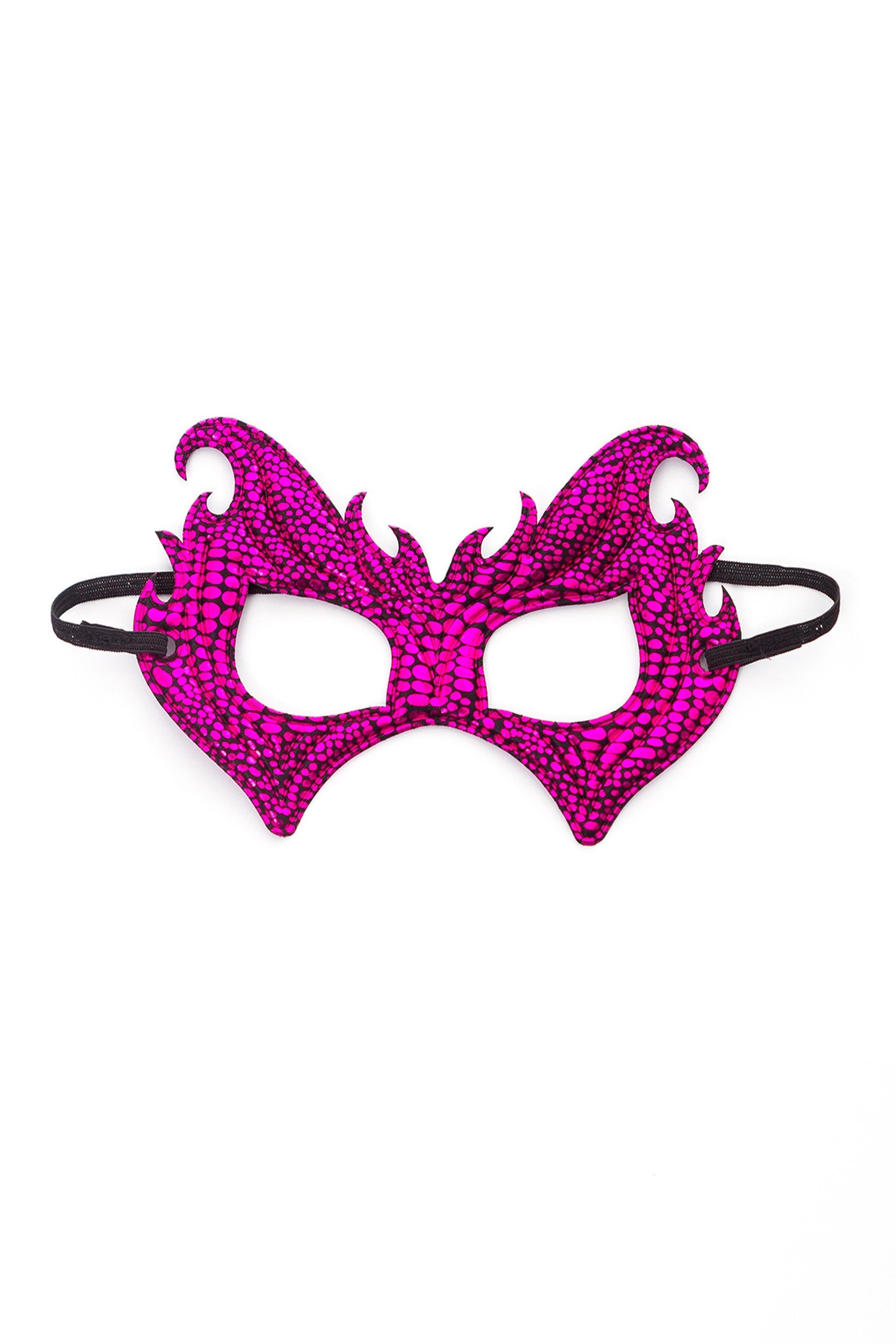 Knight And Adventure Cape Sets - Pink/Purple Dragon Wings & Mask Set
